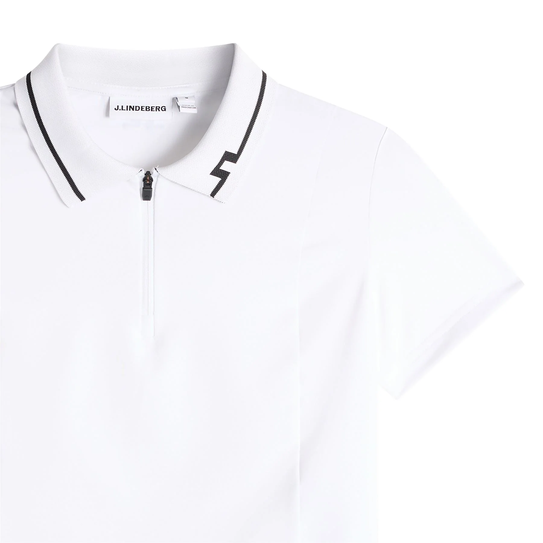 Naomi Cropped Polo White - Image 8