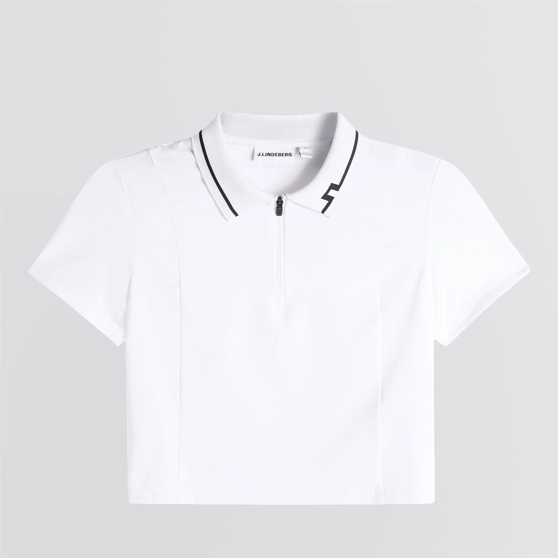 Naomi Cropped Polo White - Image 9