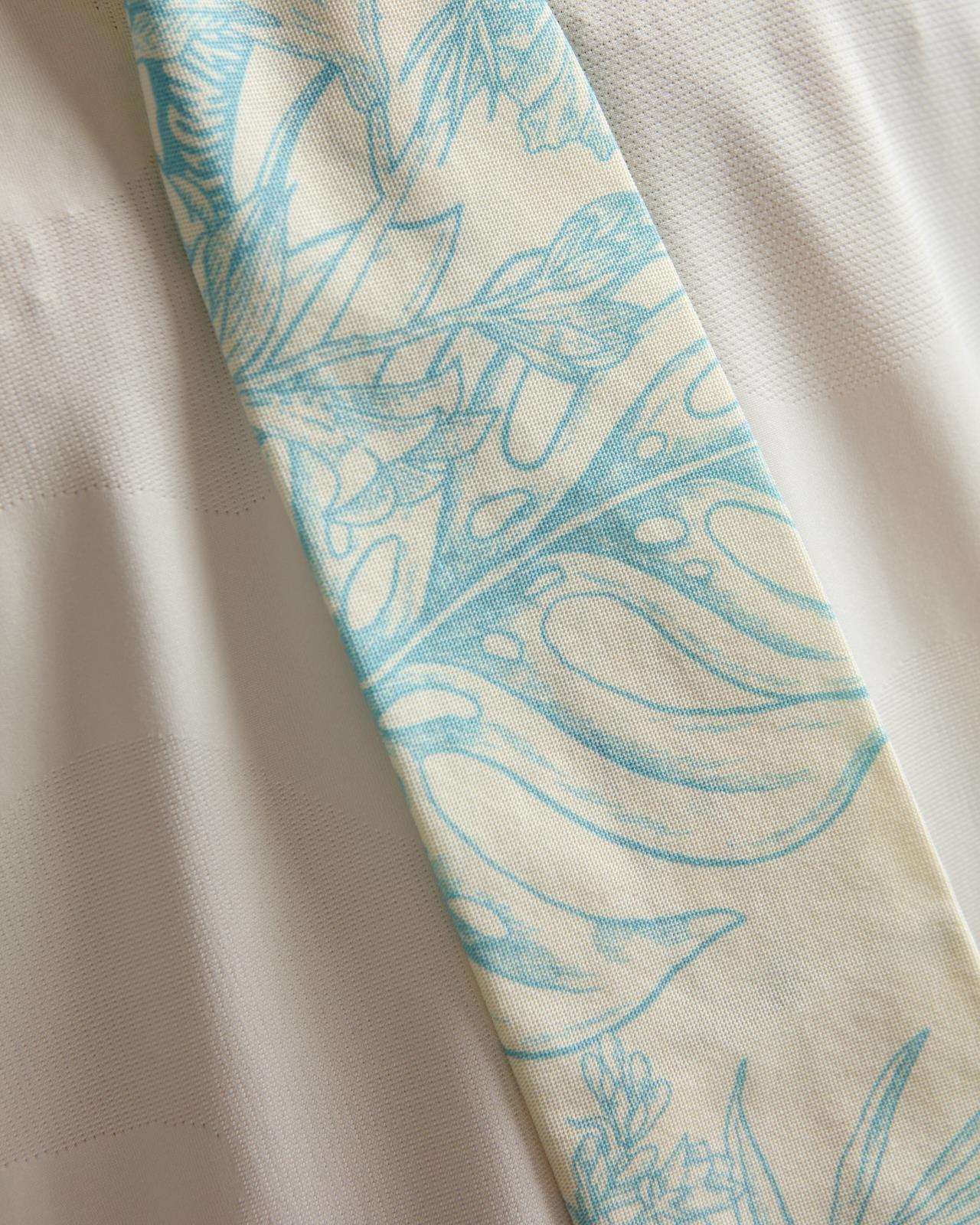 Necktie Blue Botanical - Image 3