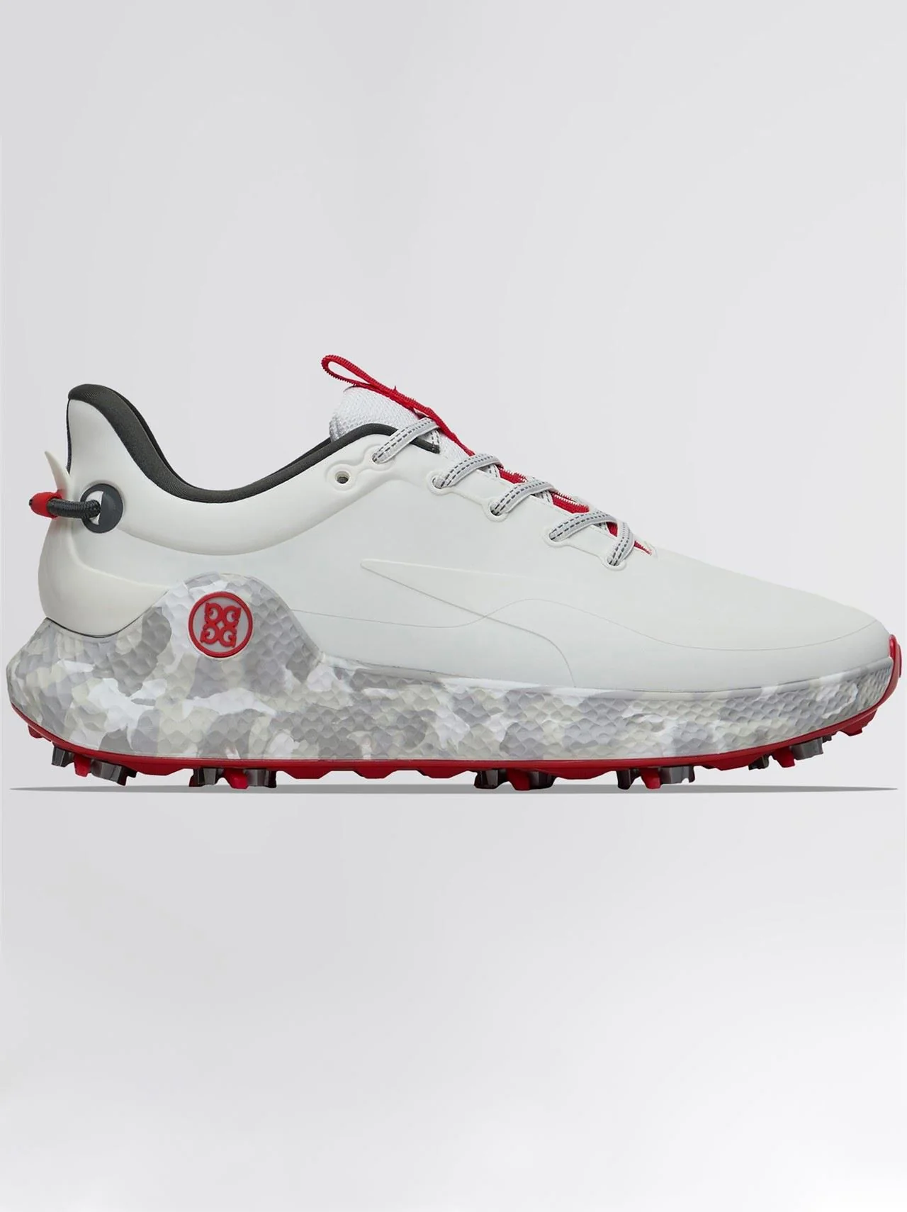 O2 G/LOCK Camo Mid Sole Golf Shoes Snow/Charcoal