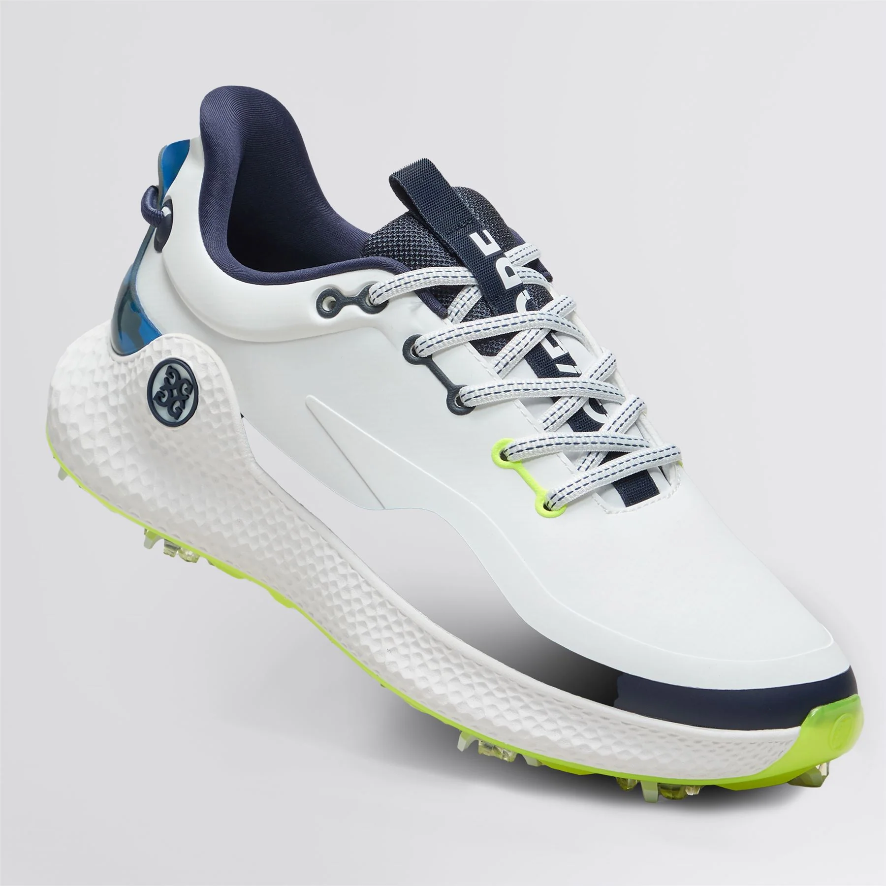 MG4+ O2 G/LOCK Spiked Golf Shoe Snow/Twilight - Image 5