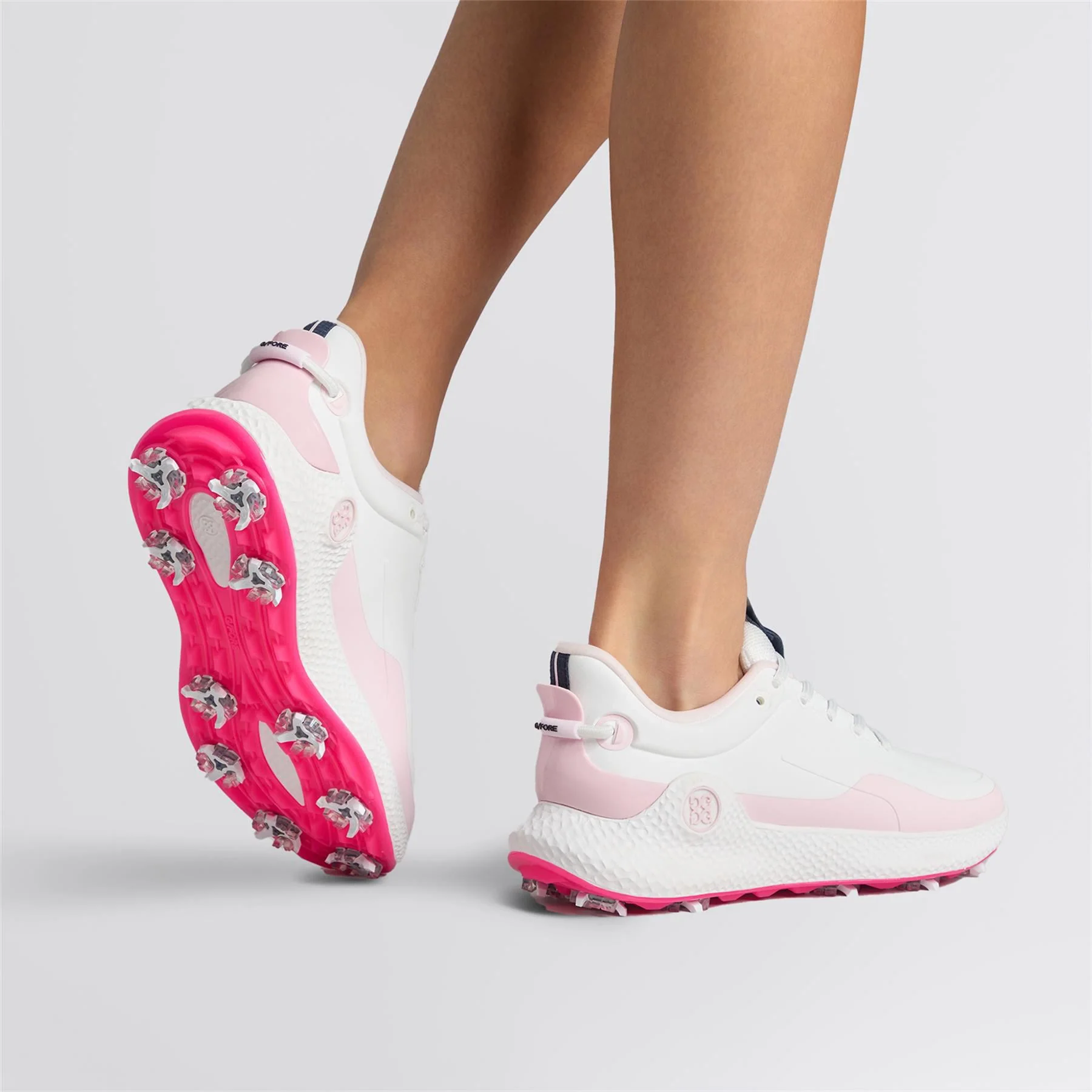 O2 TPU Upper Golf Shoes Snow/Blush - Image 7