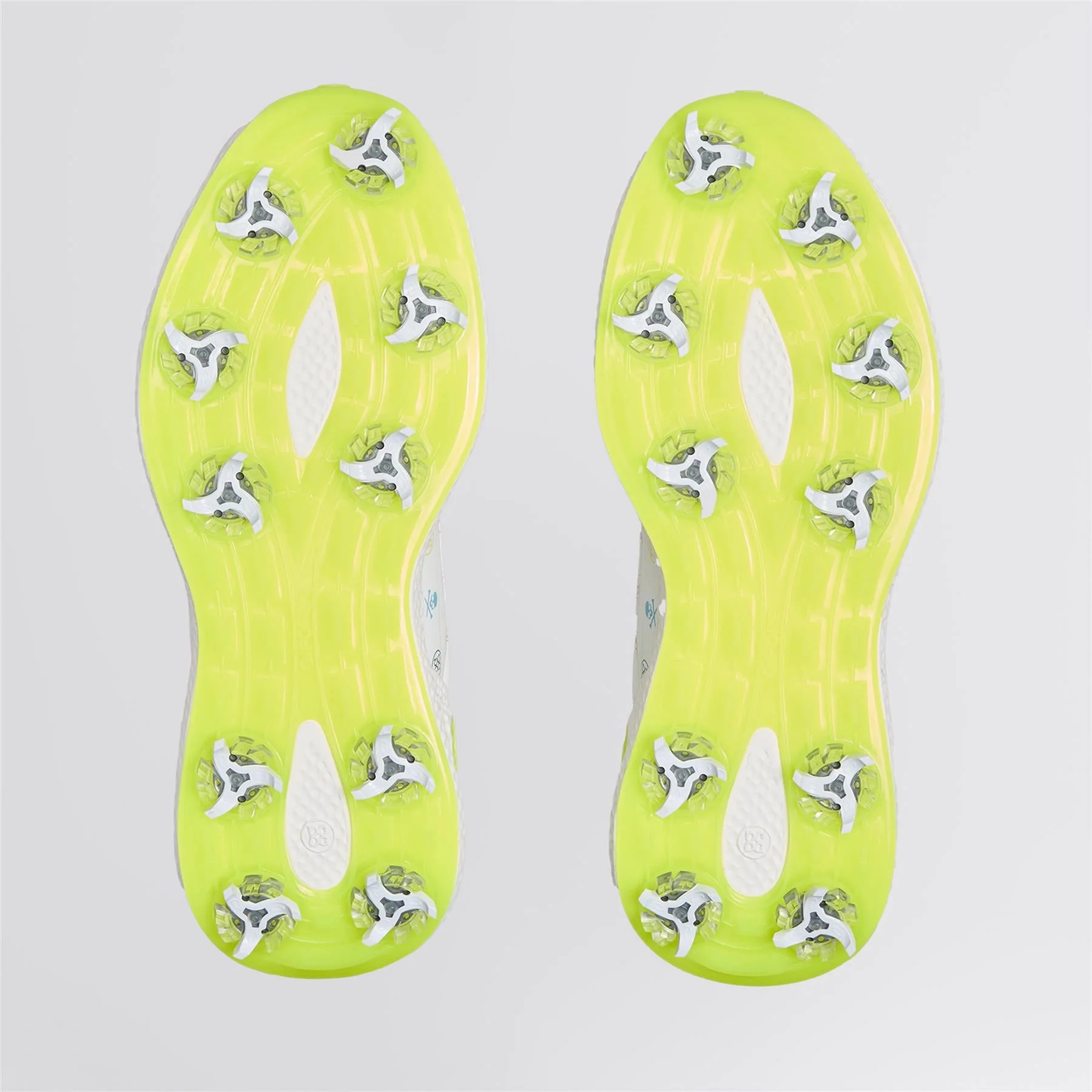 O2 TPU Upper Speckled Midsole Golf Shoes Snow/Multi - Image 2