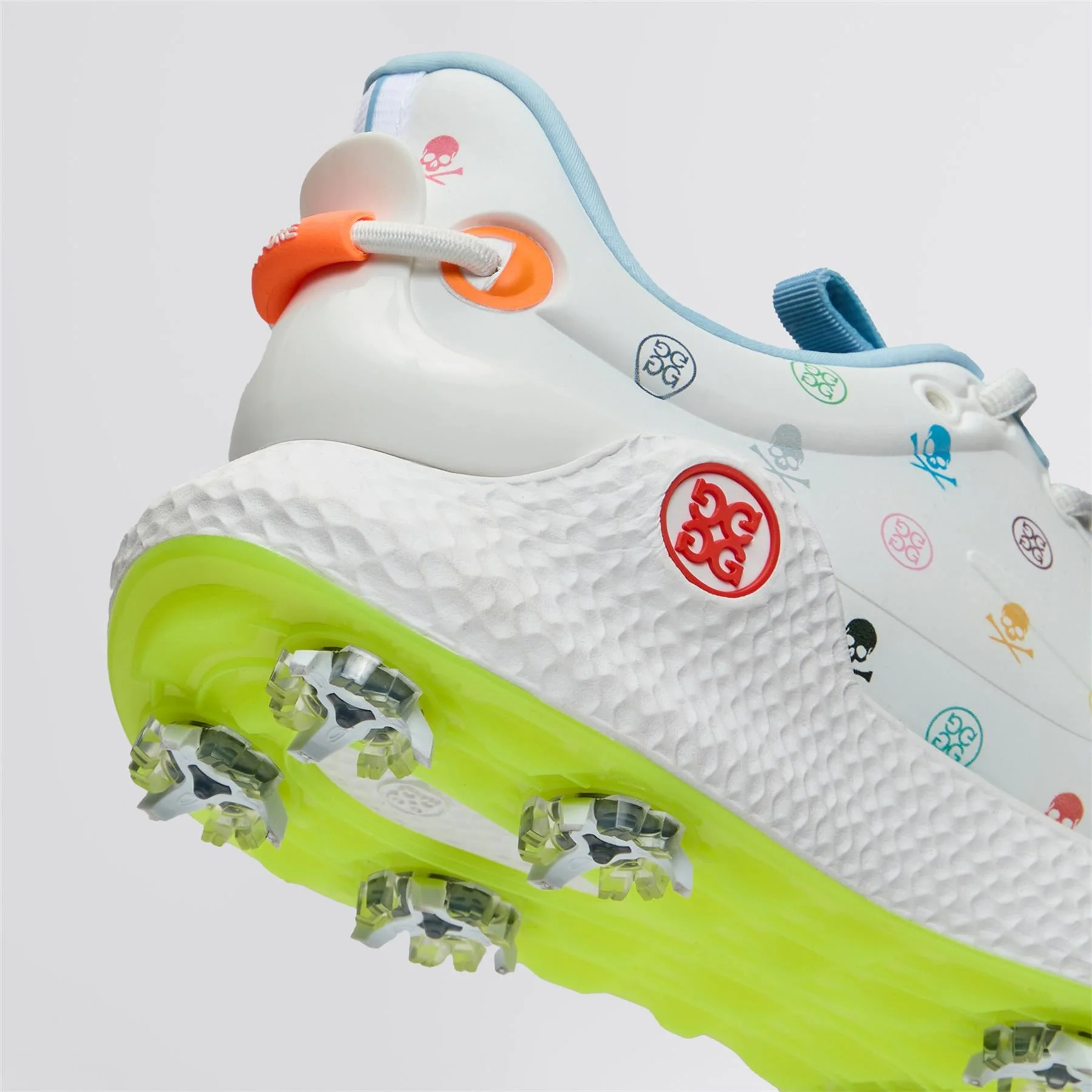 O2 TPU Upper Speckled Midsole Golf Shoes Snow/Multi - Image 3