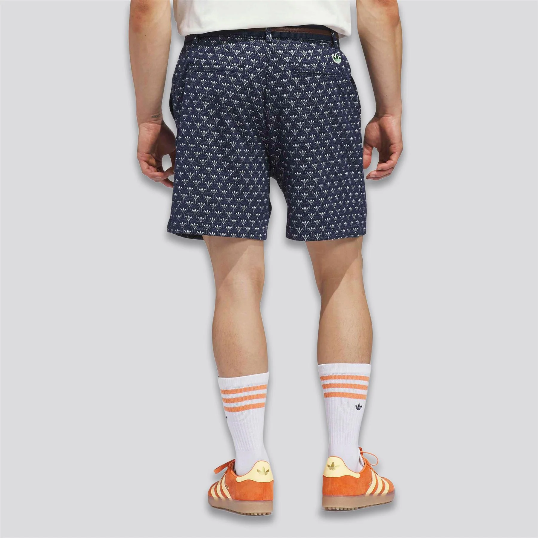 Originals All Over Shorts Night Indigo/Chalk White - Image 3