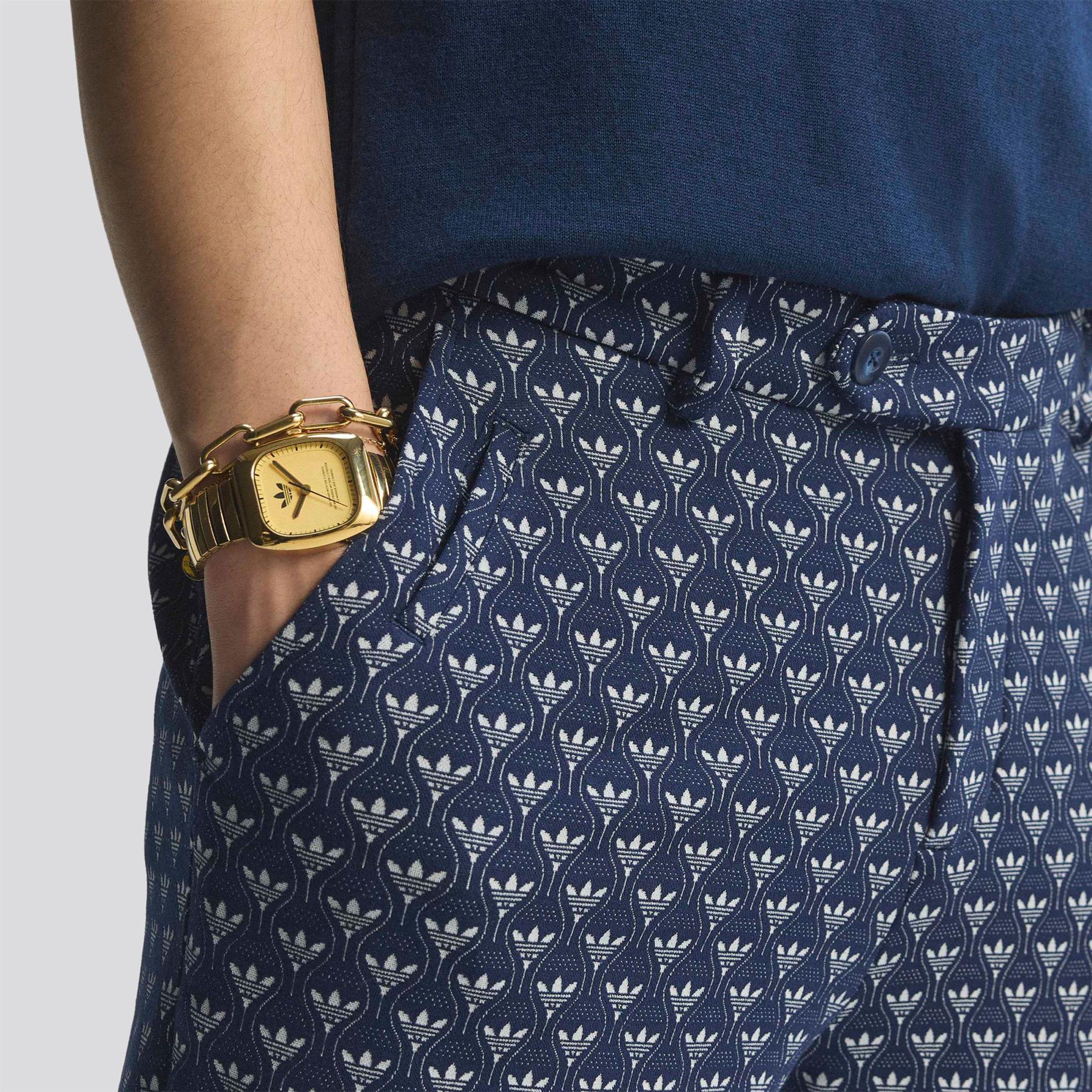 Originals All Over Shorts Night Indigo/Chalk White - Image 5