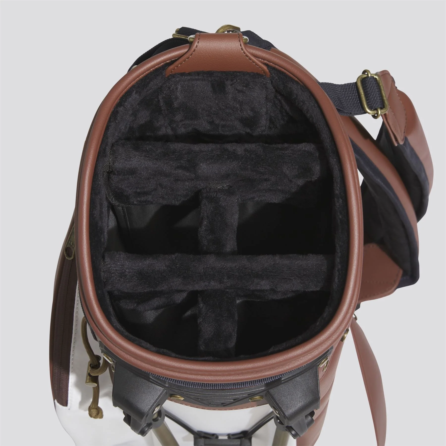 Originals Carry Golf Bag Brown/White - Image 4