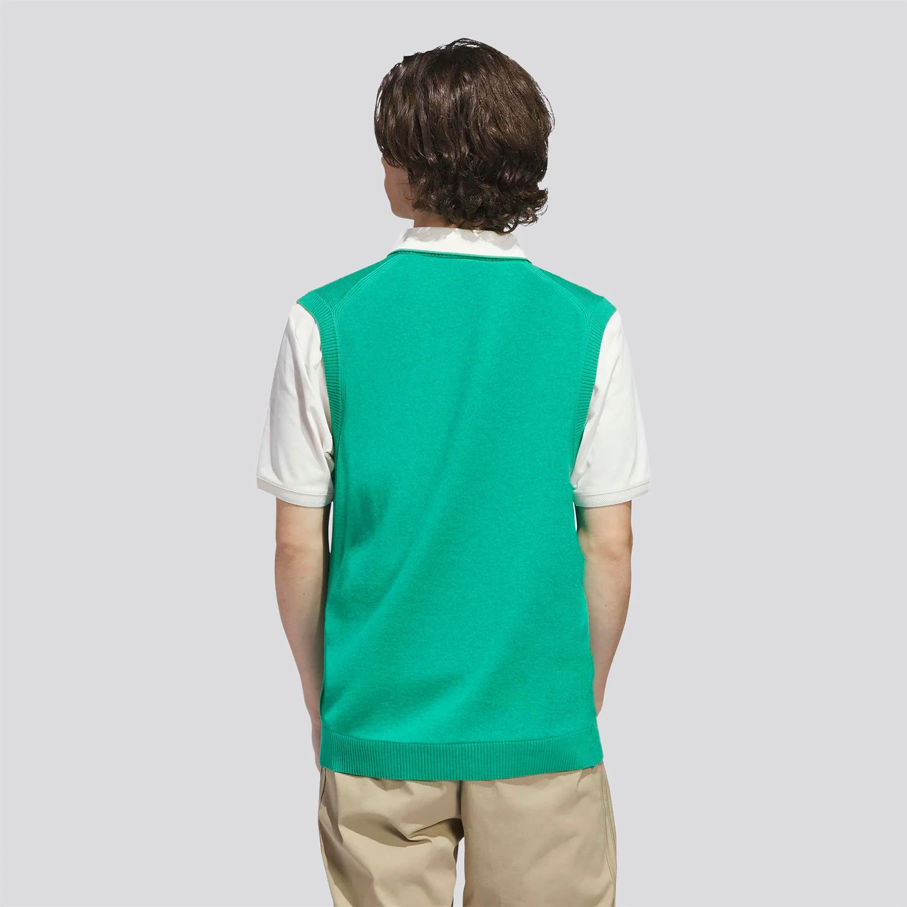Originals Cashmere Vest Court Green - Image 3