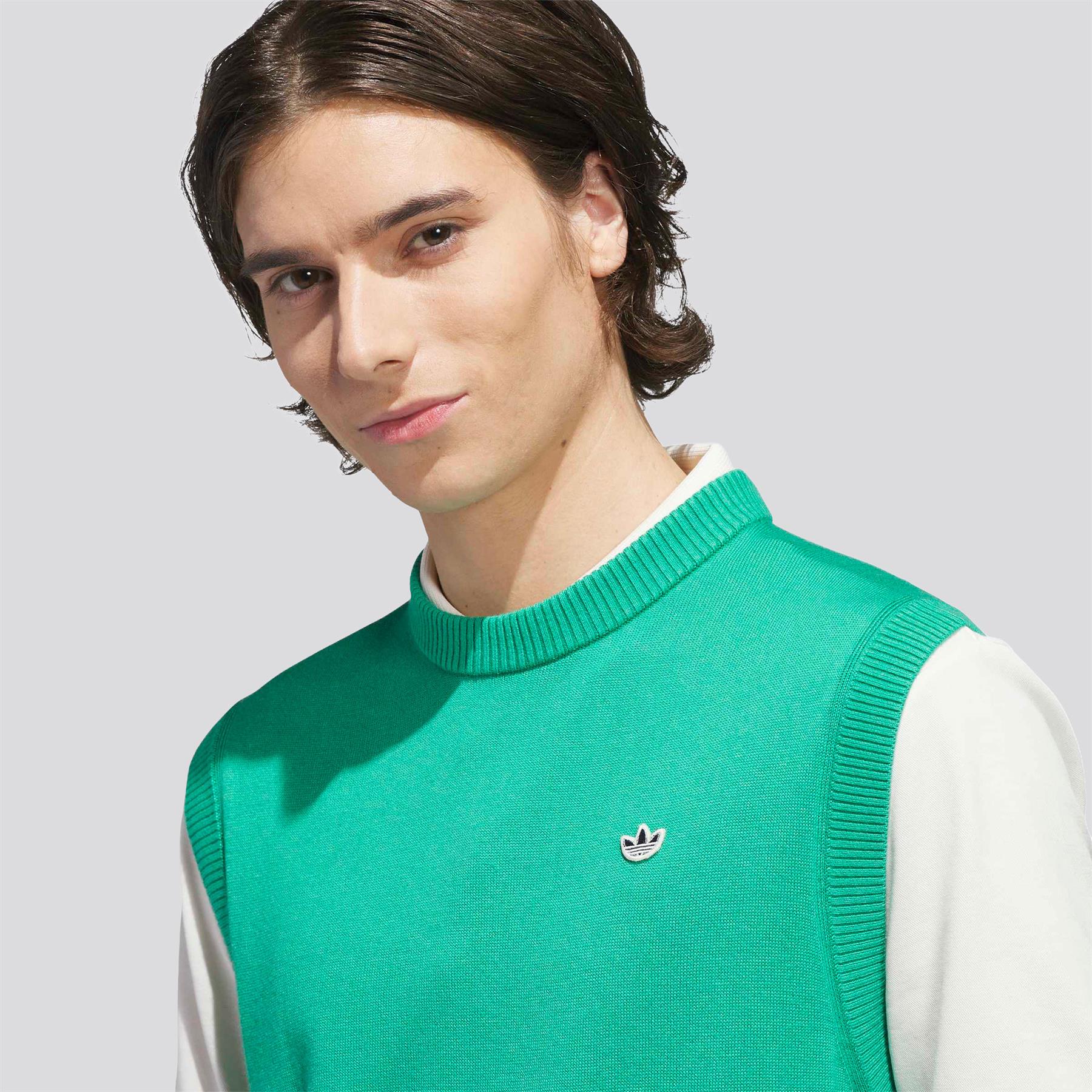 Originals Cashmere Vest Court Green - Image 4