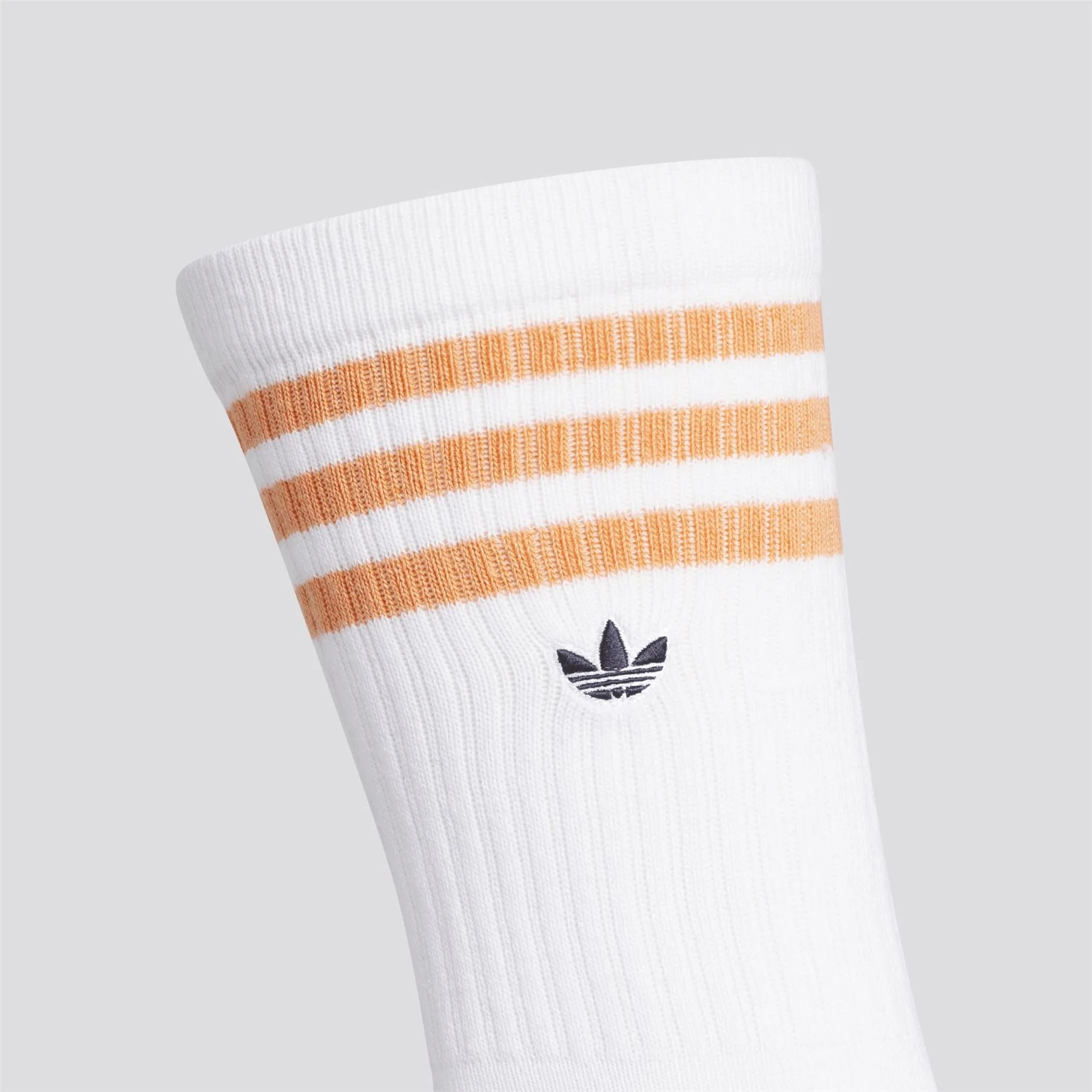Originals Crew Socks White/Dusky Orange - Image 4