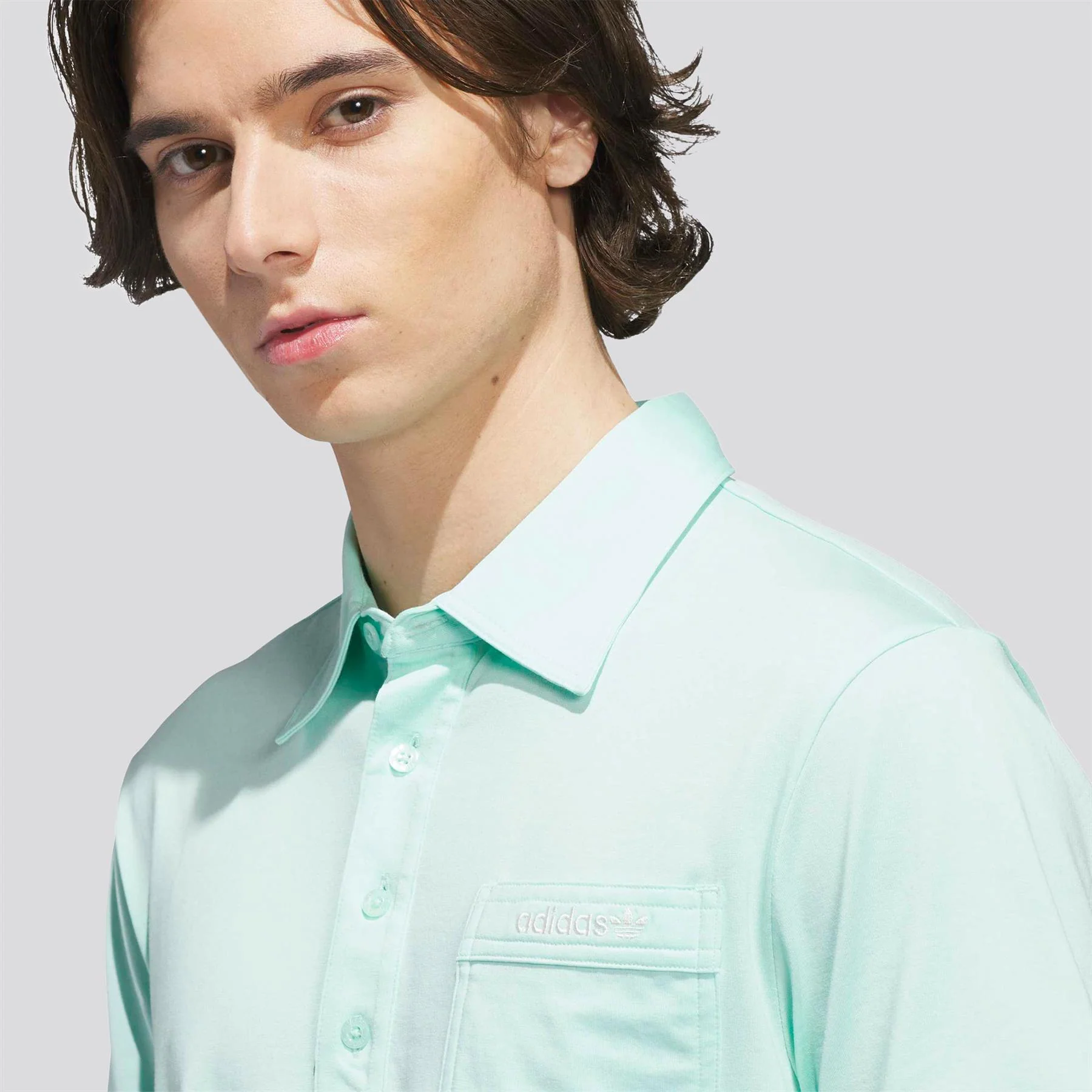 Originals Pocket Polo Clear Mint - Image 5