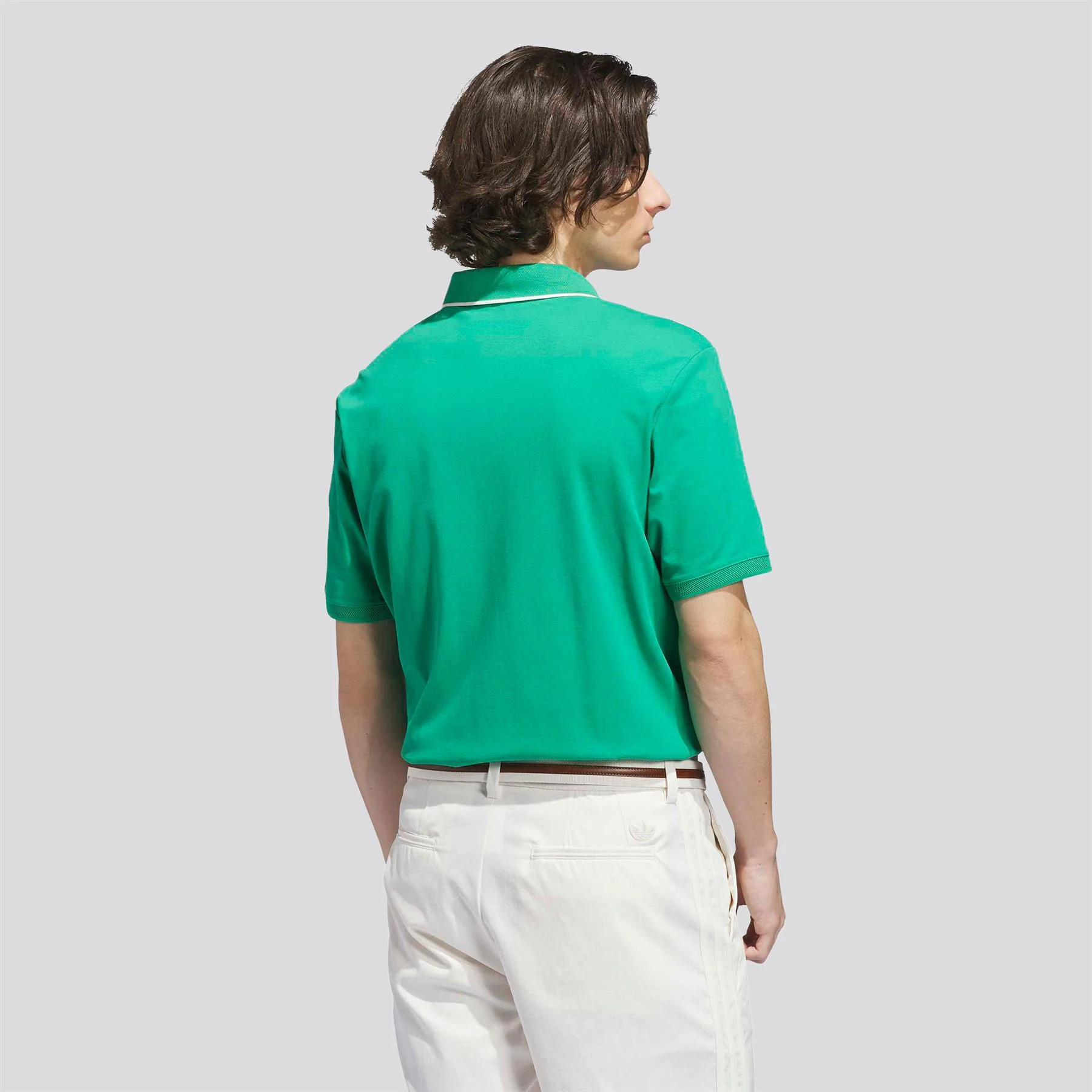 Originals Twistknit Trefoil Polo Court Green - Image 3