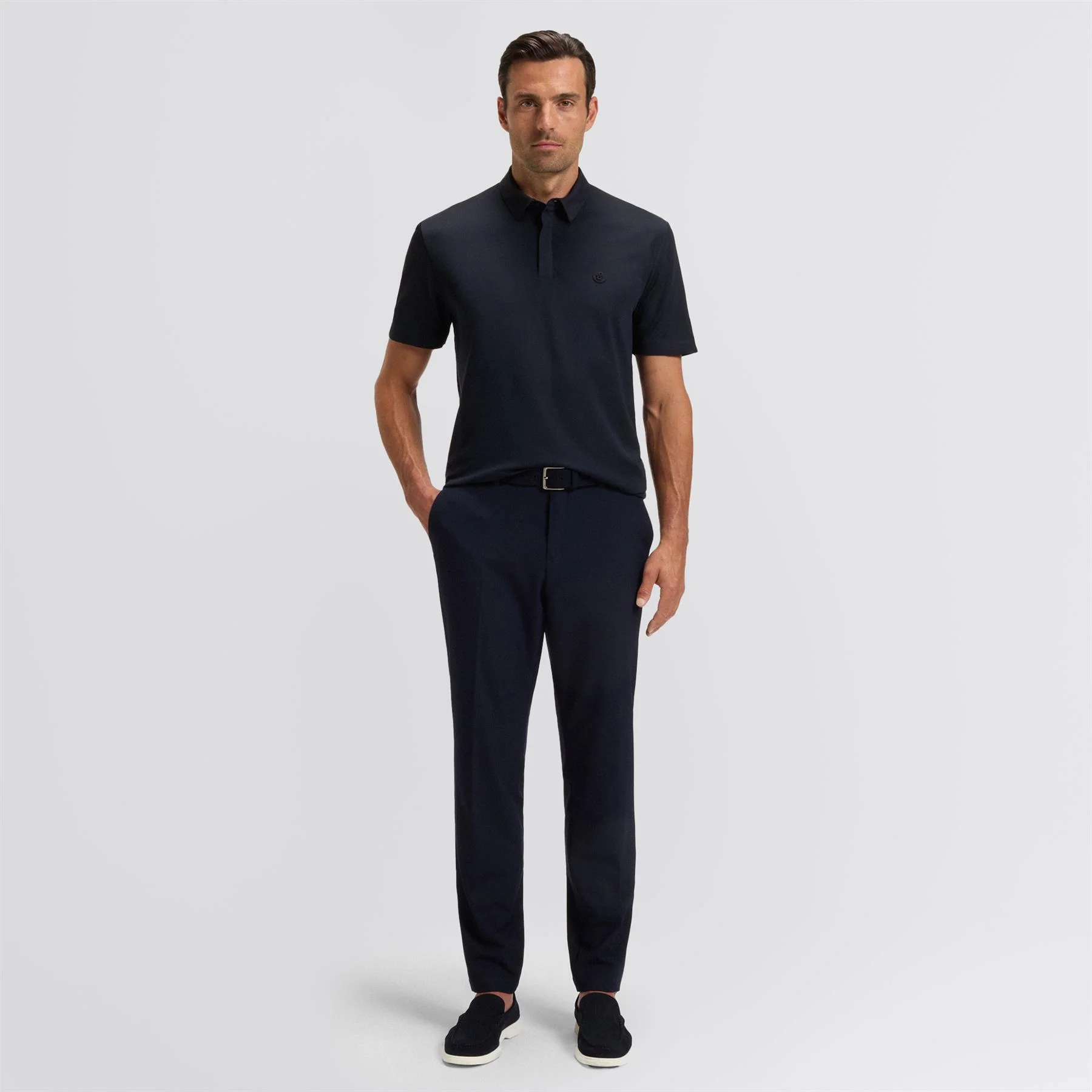 P-Parris 27 Polo Dark Blue - Image 3
