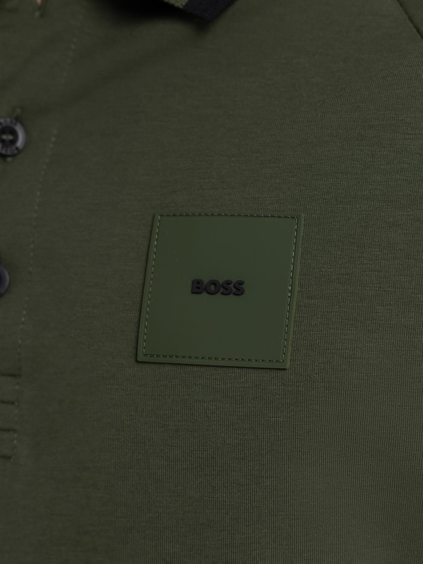 Paddy Rib Polo Dark Green - Image 6