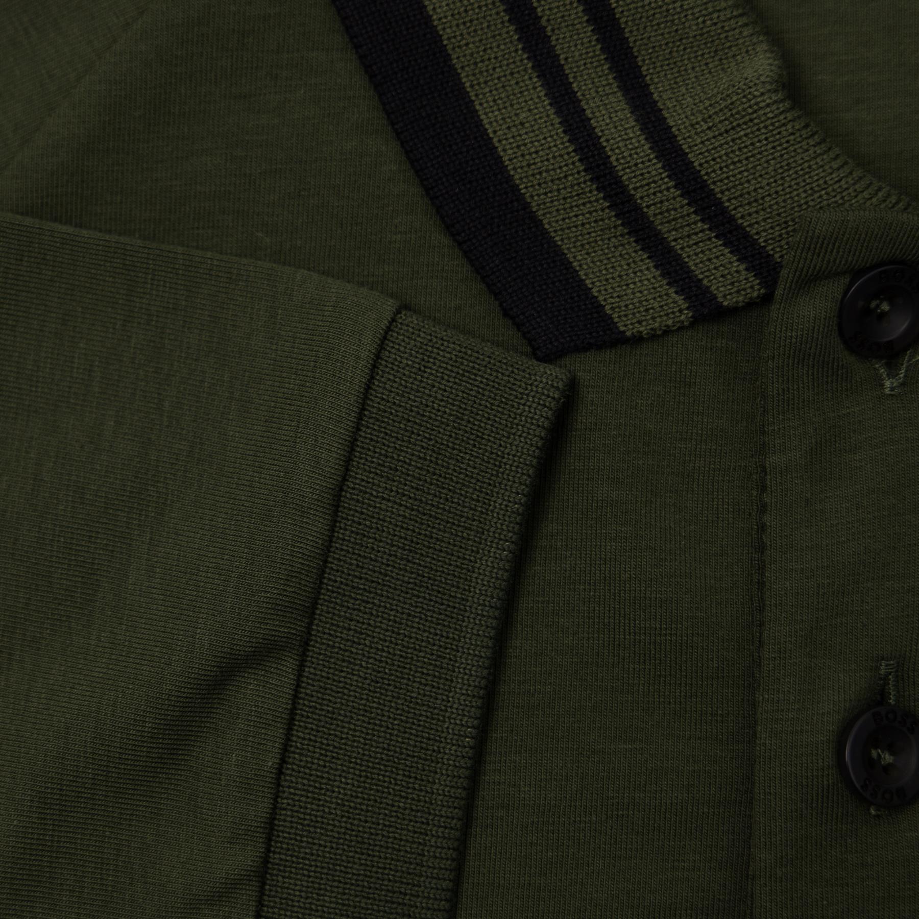 Paddy Rib Polo Dark Green - Image 9