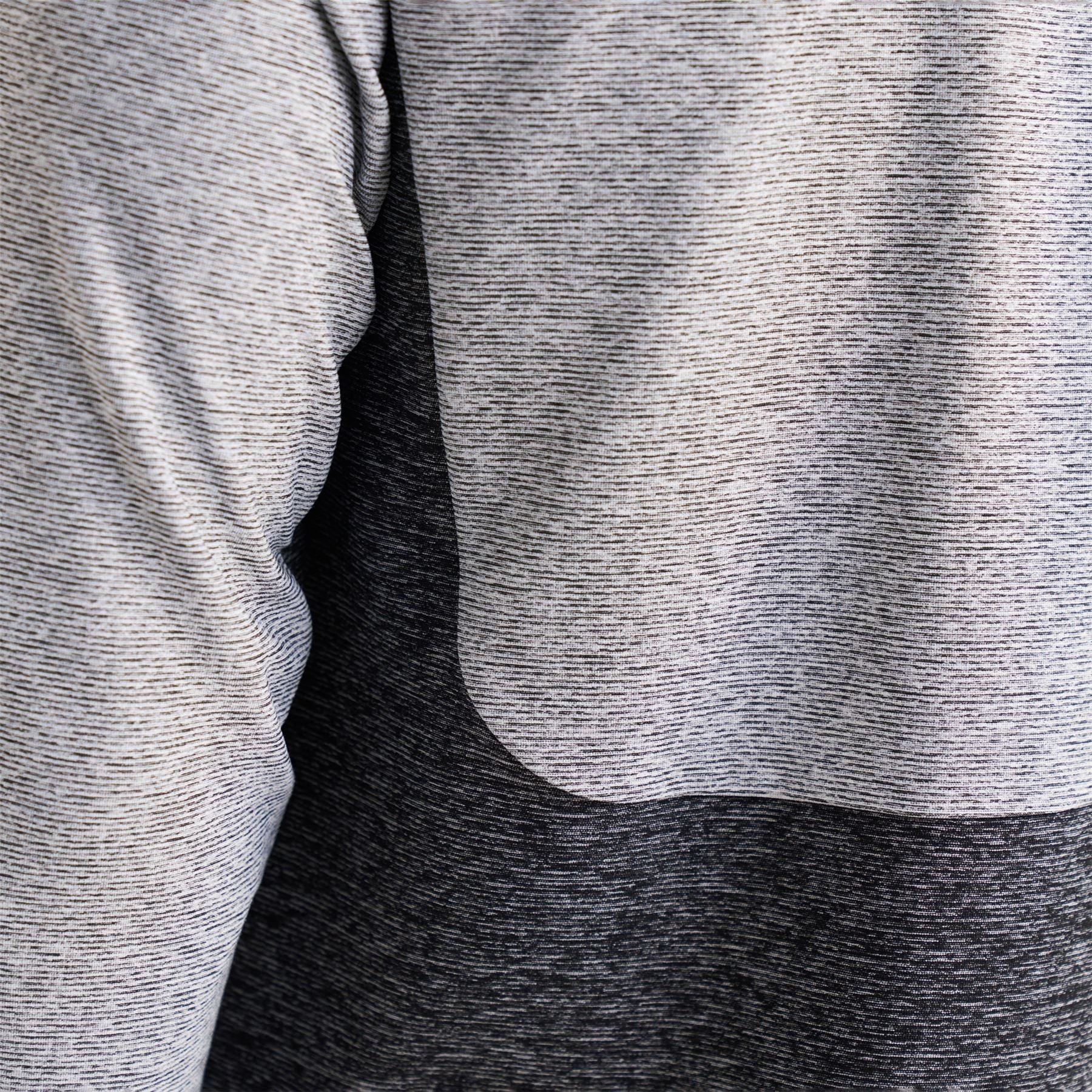 Panelled Mesh Quarter Zip Mid Layer Sage - Image 7