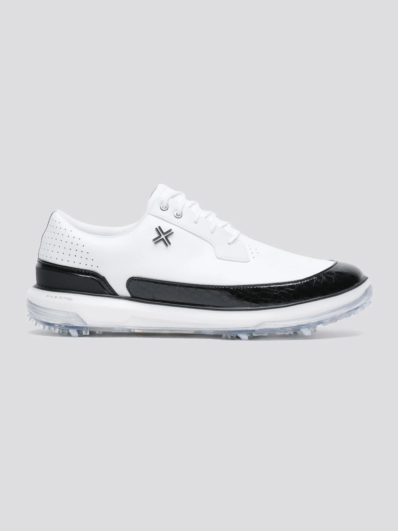 PAYNTR Moving Day SC RS Spiked Golf Shoes White/Black/Gator