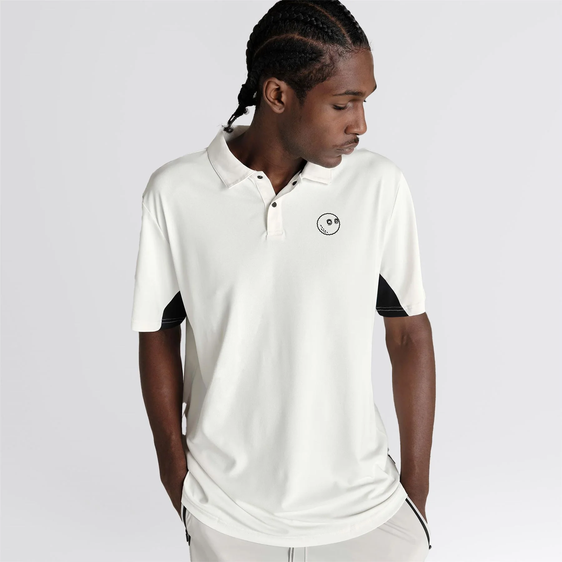 Performance Pique Polo White - Image 5