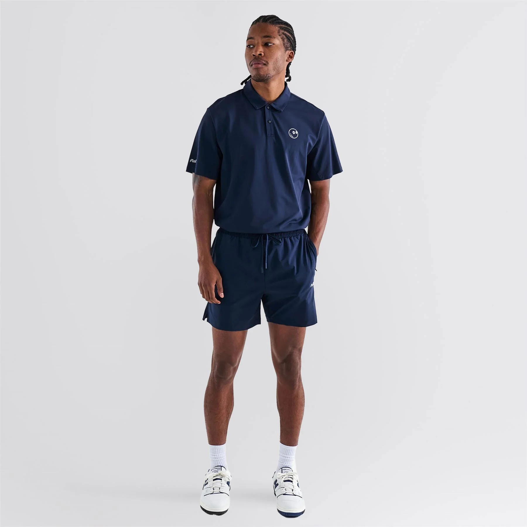 Performance Poly Tech Shorts Navy - Image 3