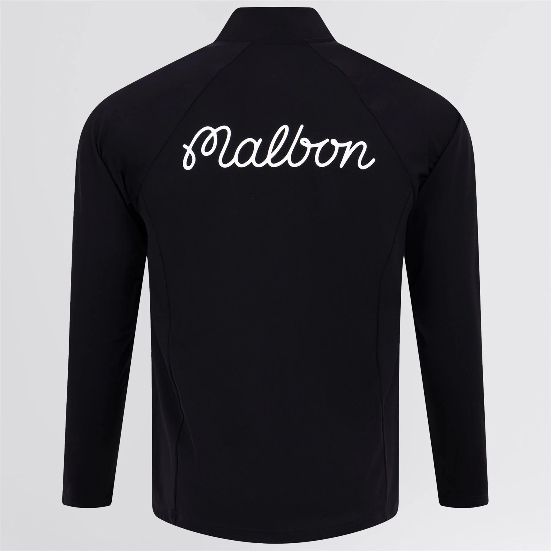 Performance Raglan Quarter Zip Mid Layer Black - Image 7