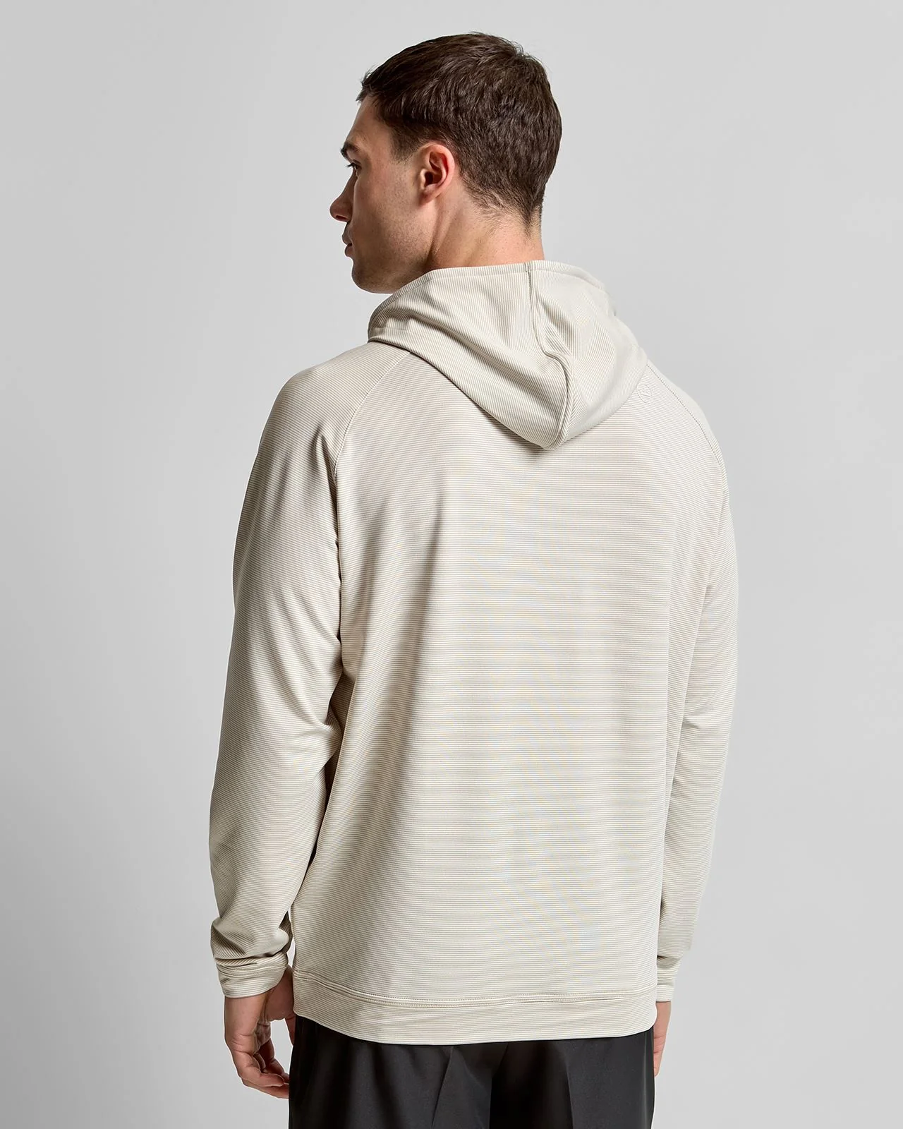 Pine Sugar Stripe Performance Hoodie Biscuit - Image 2