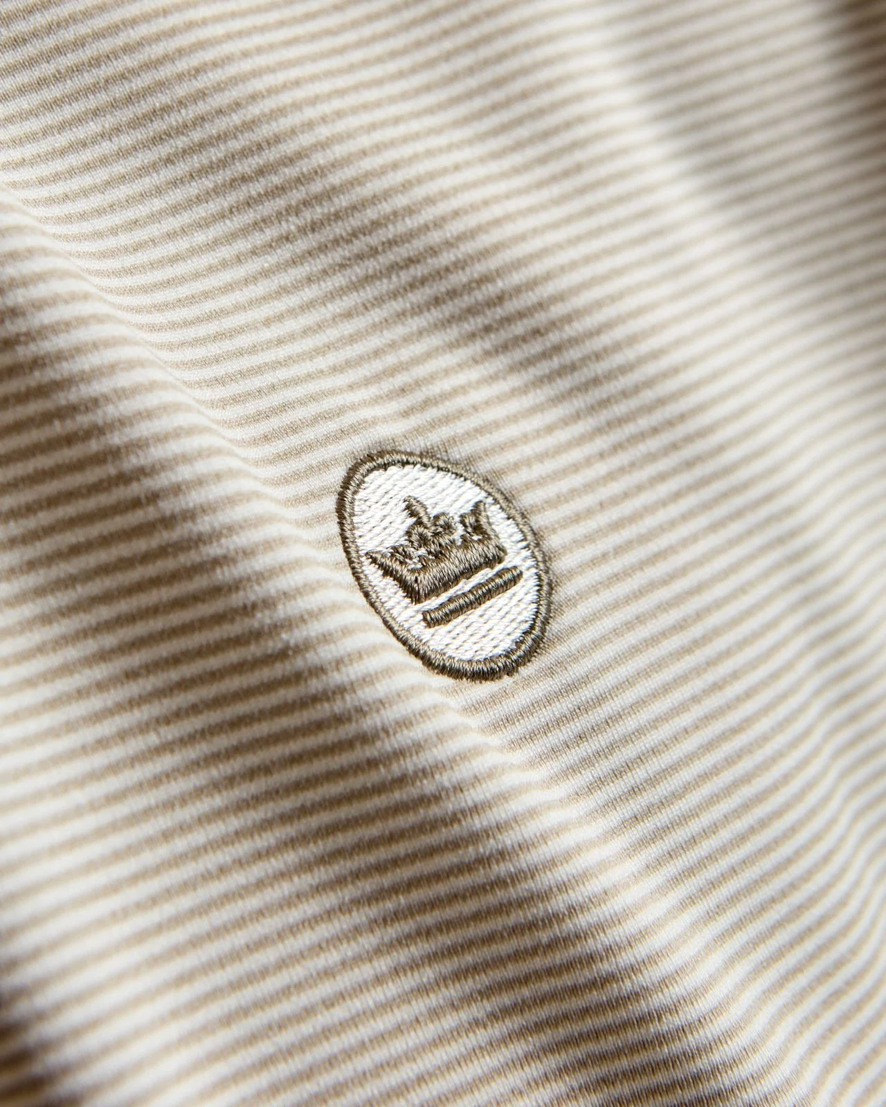 Pine Sugar Stripe Performance Hoodie Biscuit - Image 5