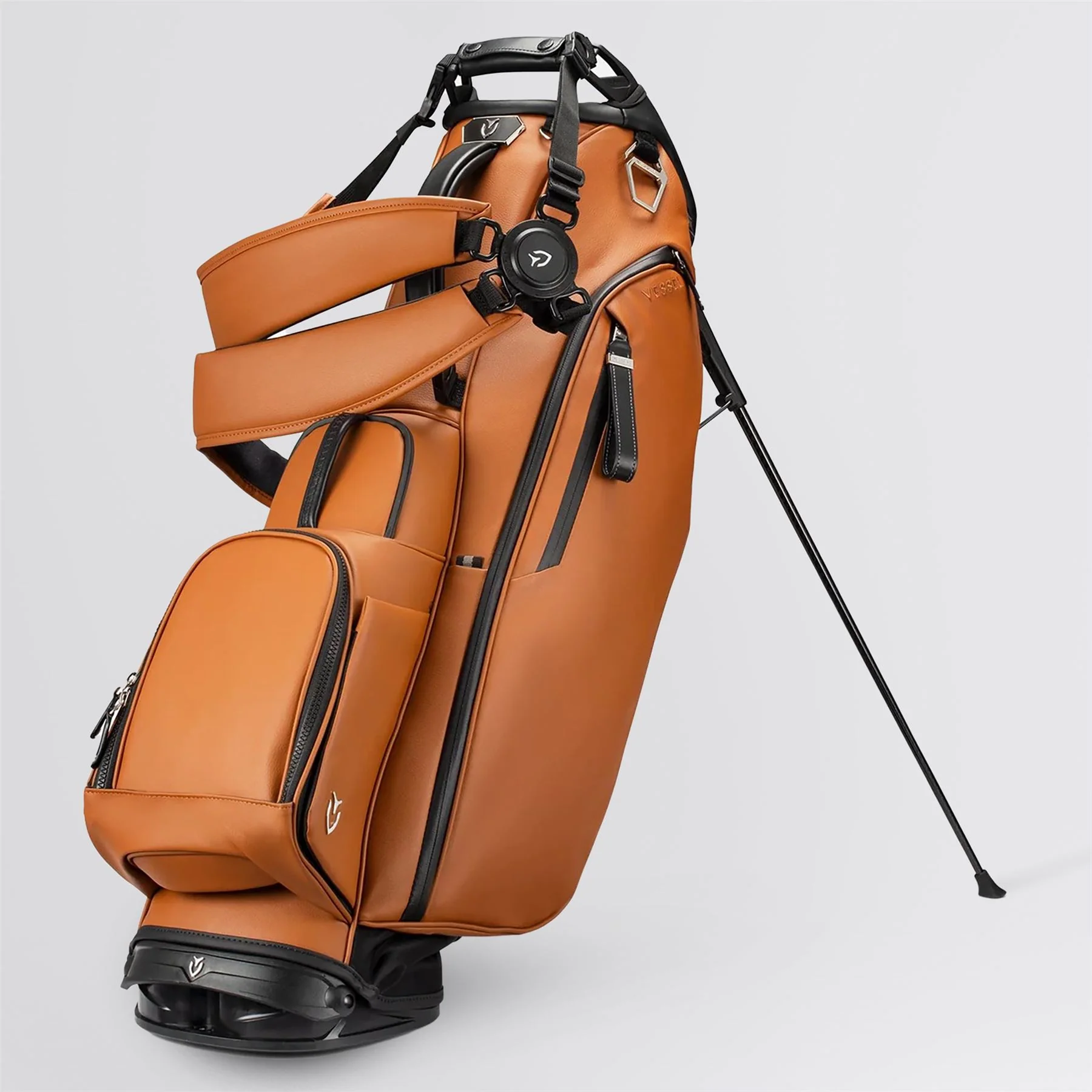 Player V 14-Way Stand Bag Heritage Brown - Image 5