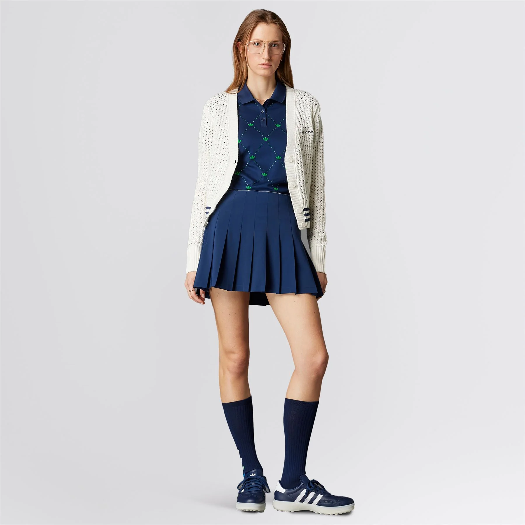 Pleated Skort Night Indigo - Image 3