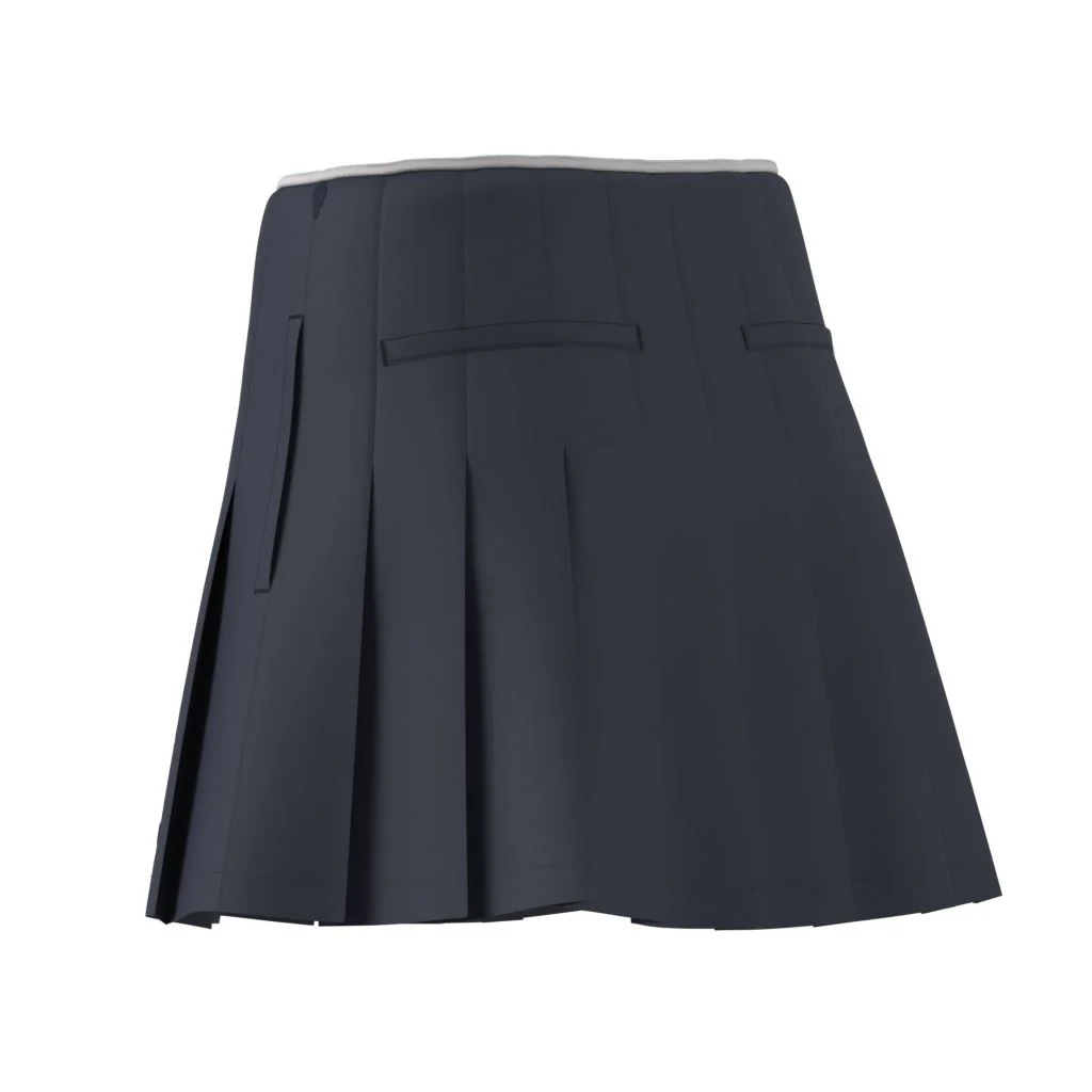 Pleated Skort Night Indigo - Image 9