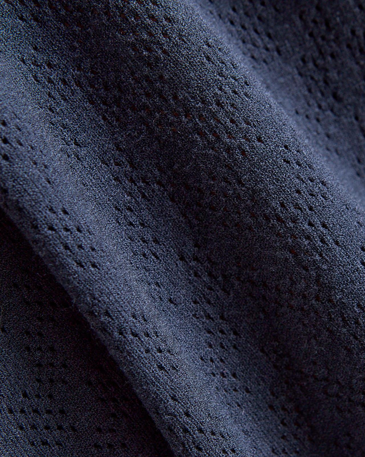 Polly Pointelle Polo JL Navy - Image 7