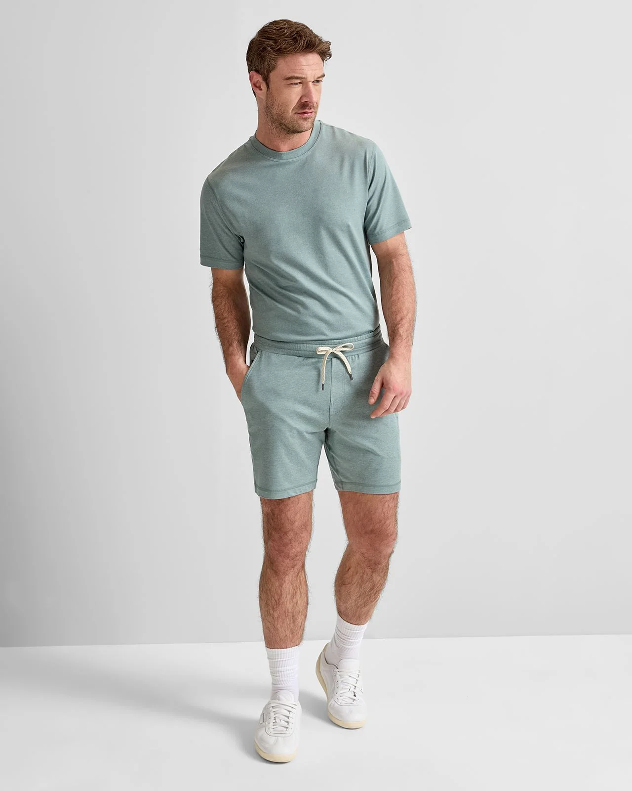 Ponto Performance Short Misty Blue Heather - Image 3