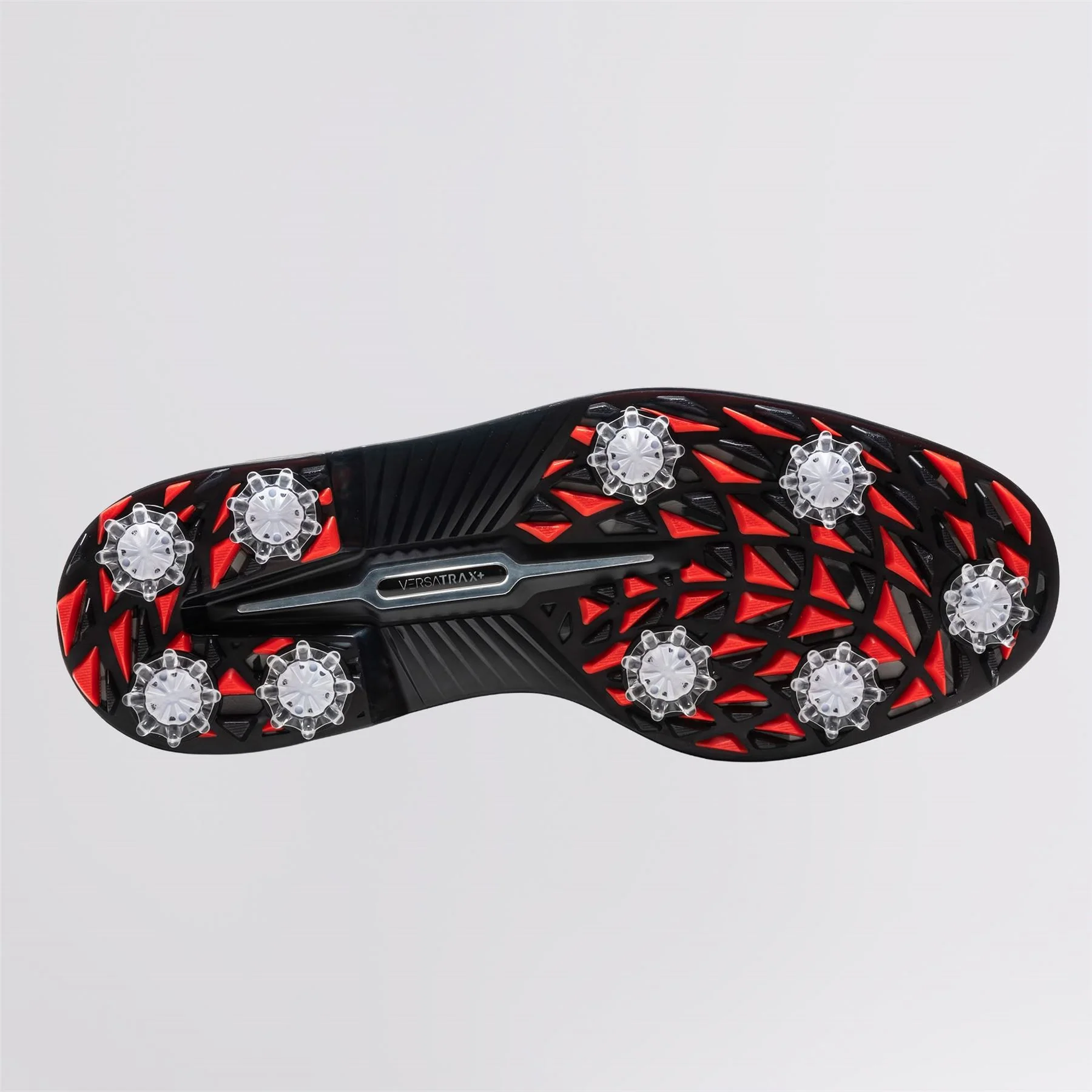 Premiere Series Field Spiked Golf Shoes White/Black/Red - Image 2