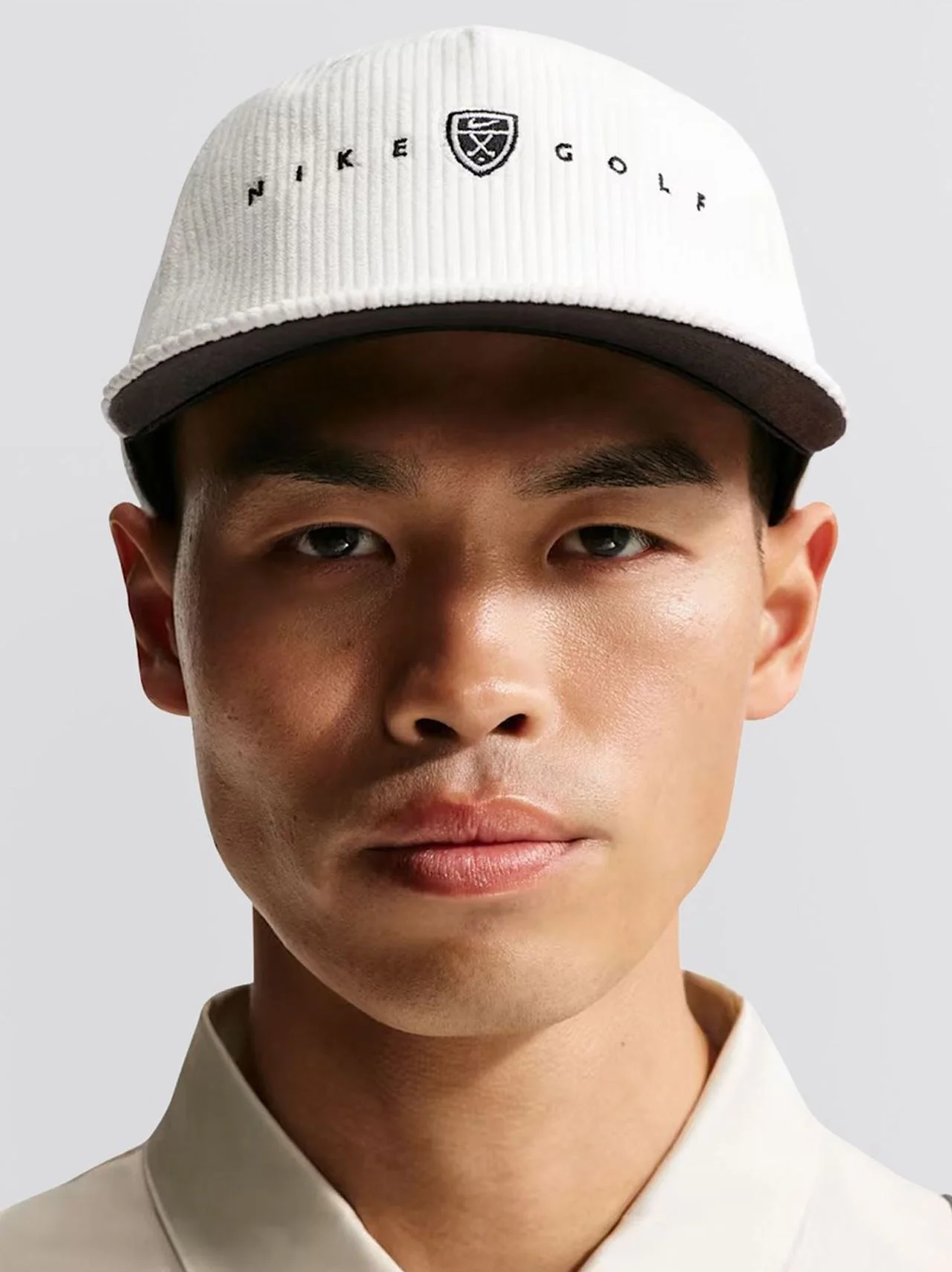 Pro Flat Bill Cord Golf Cap Sail/Anthracite