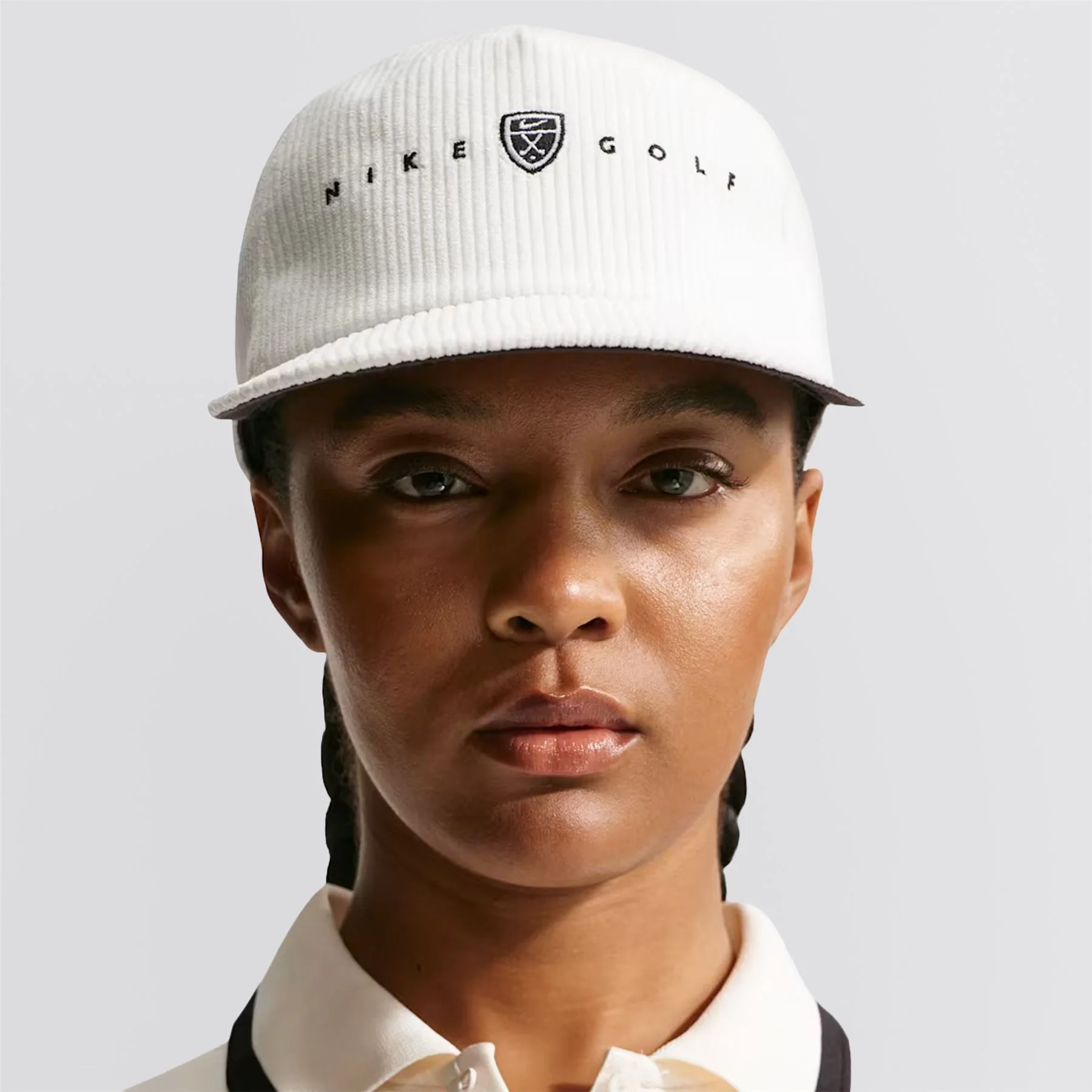 Pro Flat Bill Cord Golf Cap Sail/Anthracite - Image 3