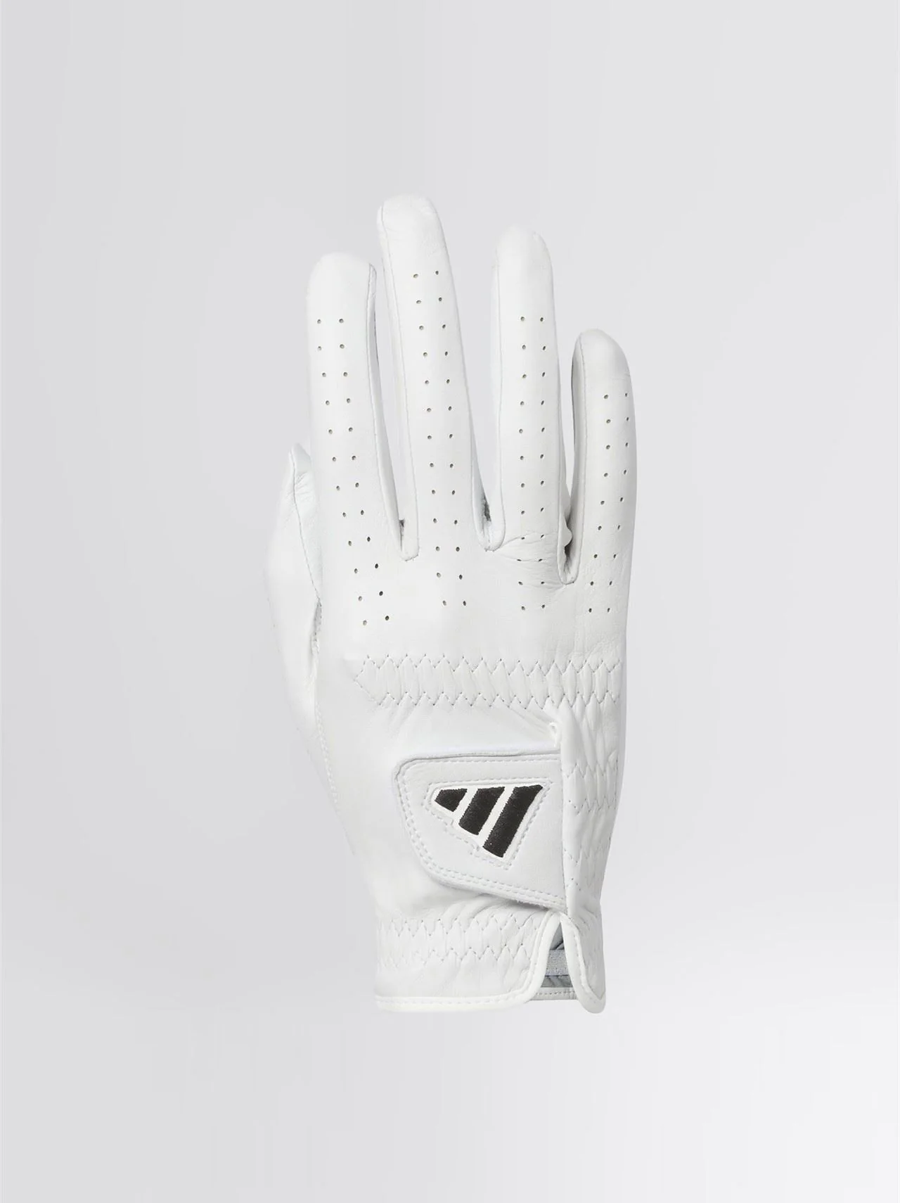 Pro Leather Right Hand Golf Glove White