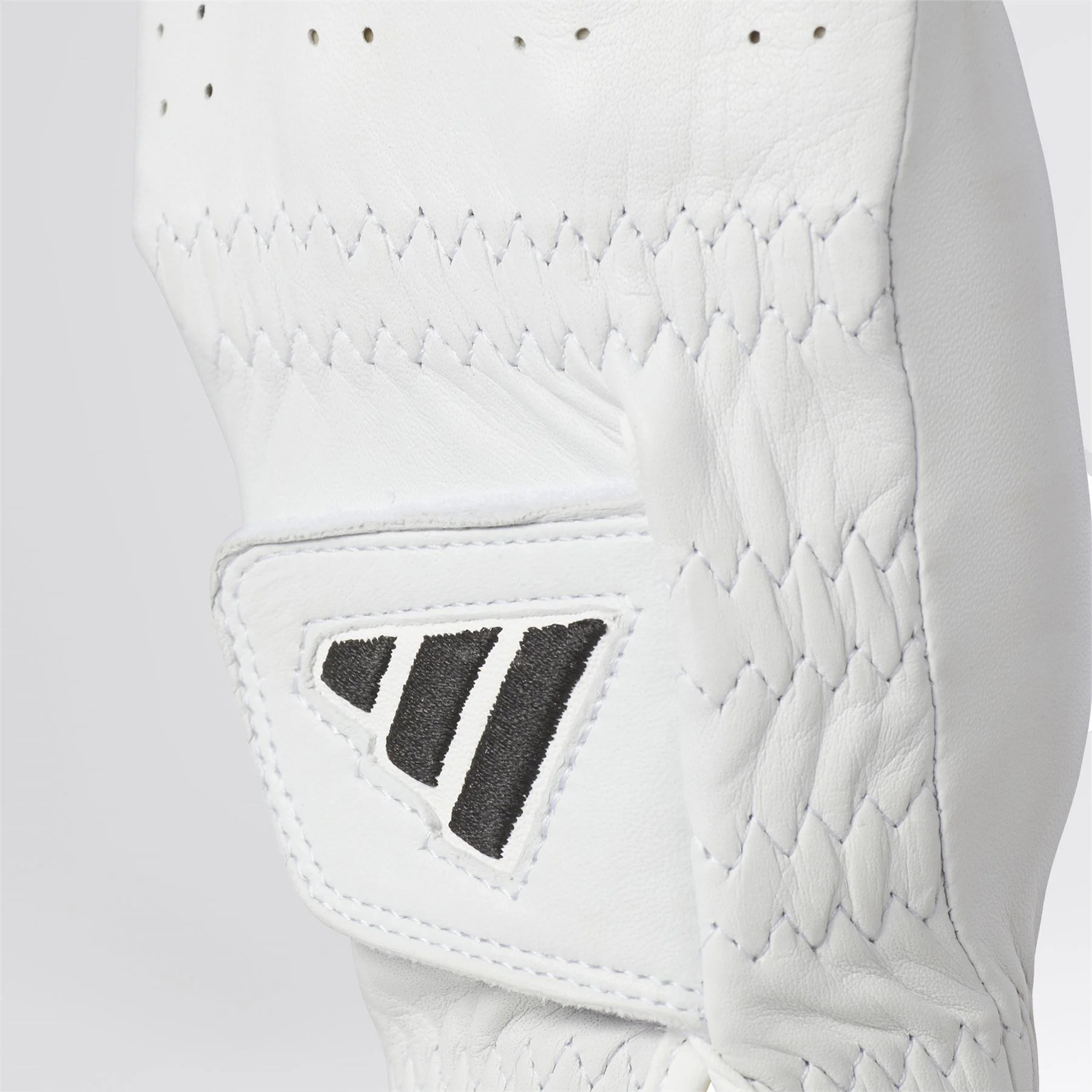 Pro Leather Right Hand Golf Glove White - Image 3