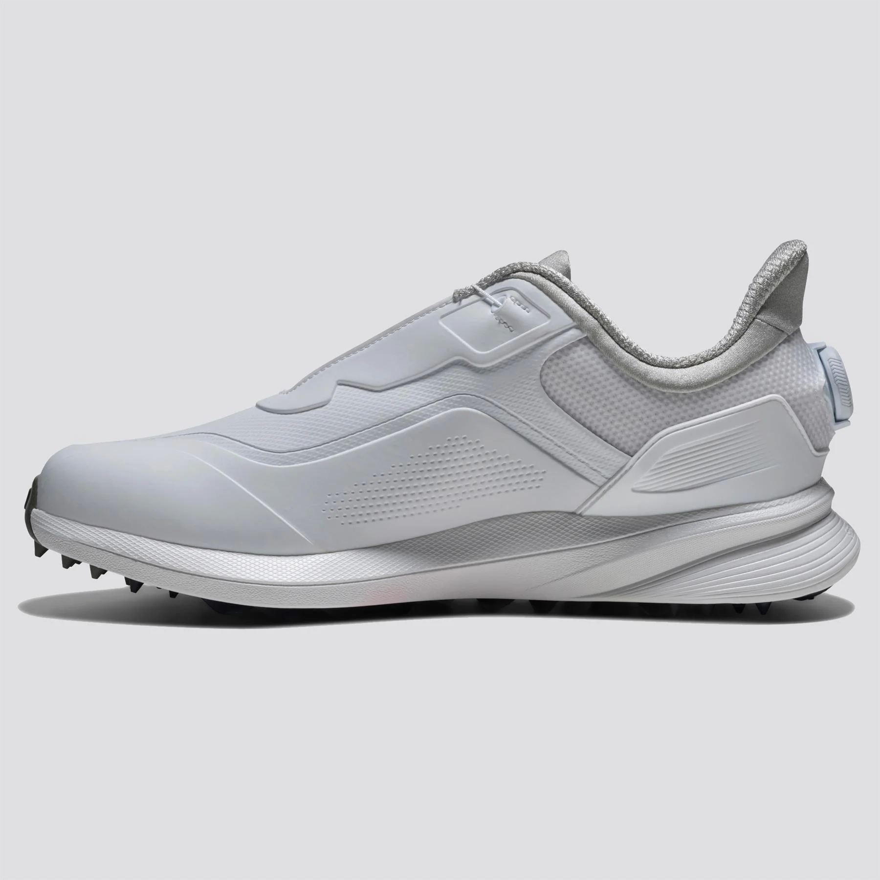 Pro Spikeless BOA Golf Shoes White/Grey - Image 7