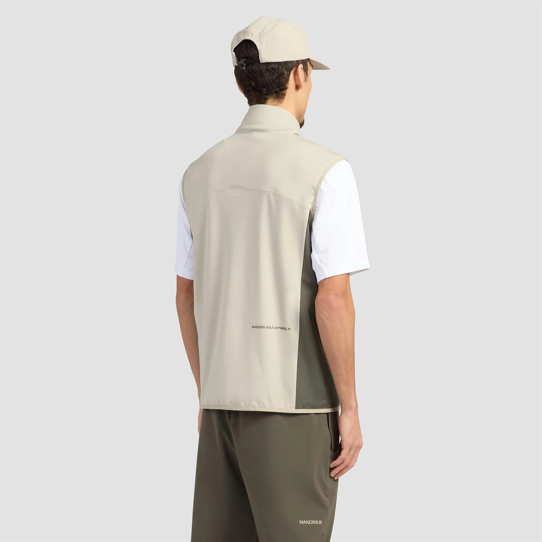Quarter Zip Tech Vest Dune - Image 2