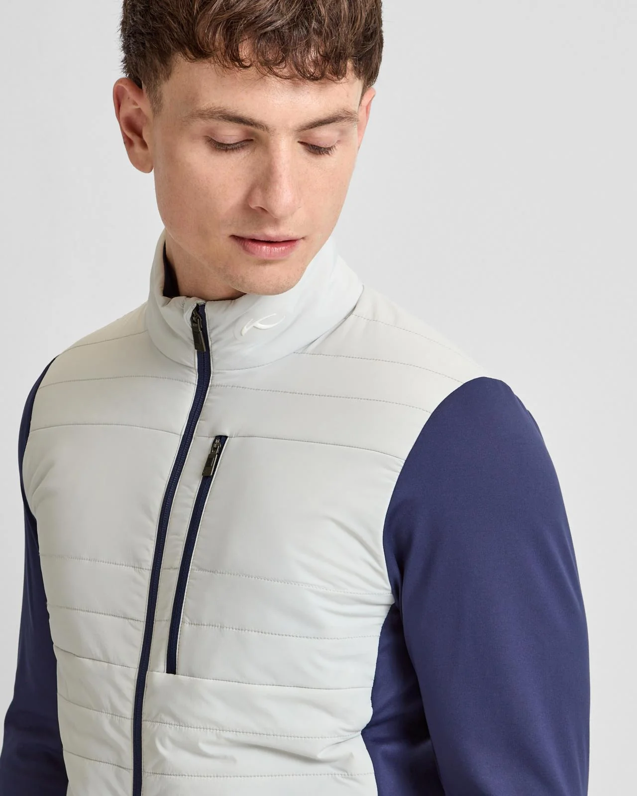 Reach Hybrid Jacket Alloy/Atlanta Blue - Image 3