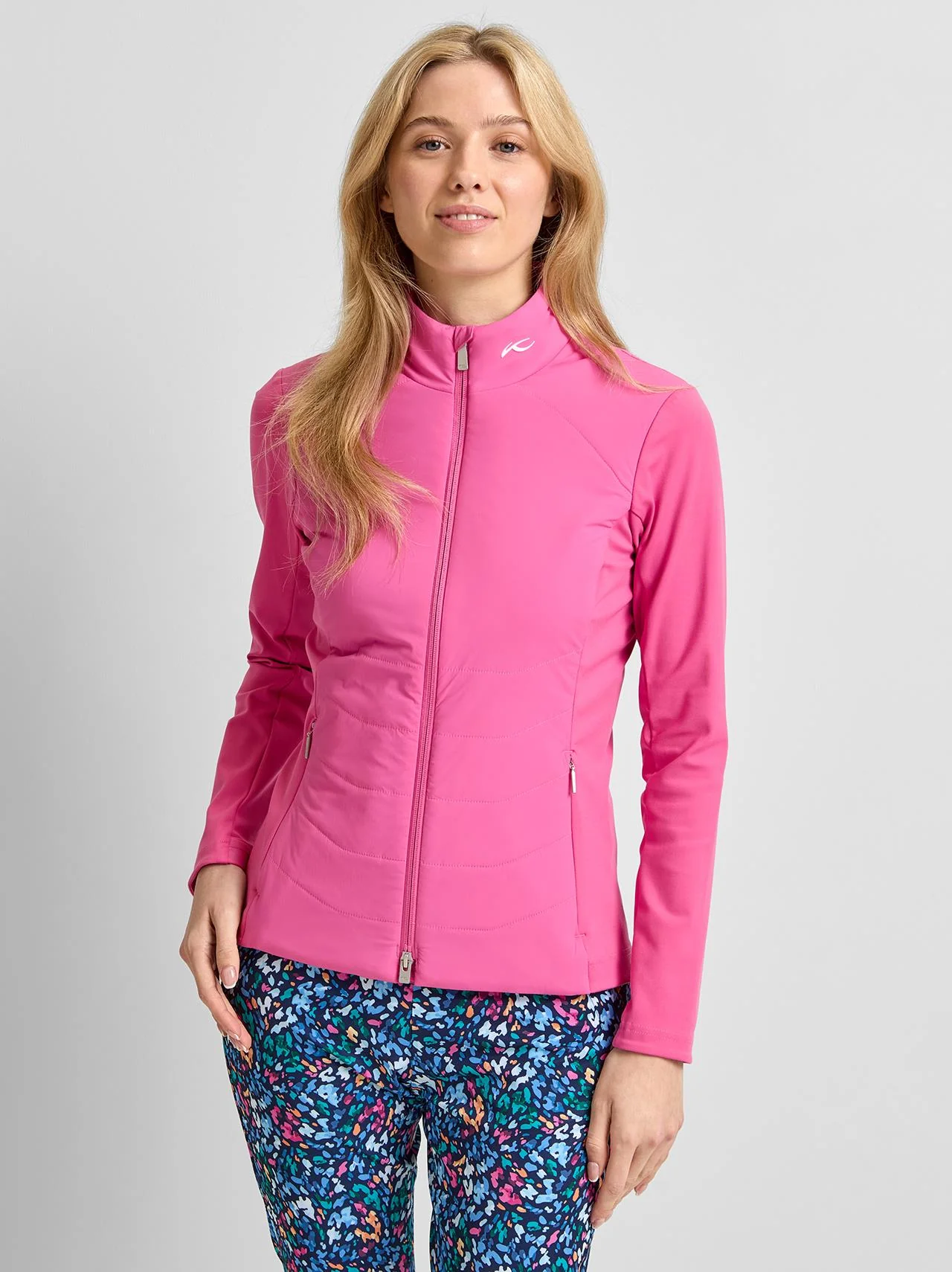 Reach Hybrid Jacket Peony