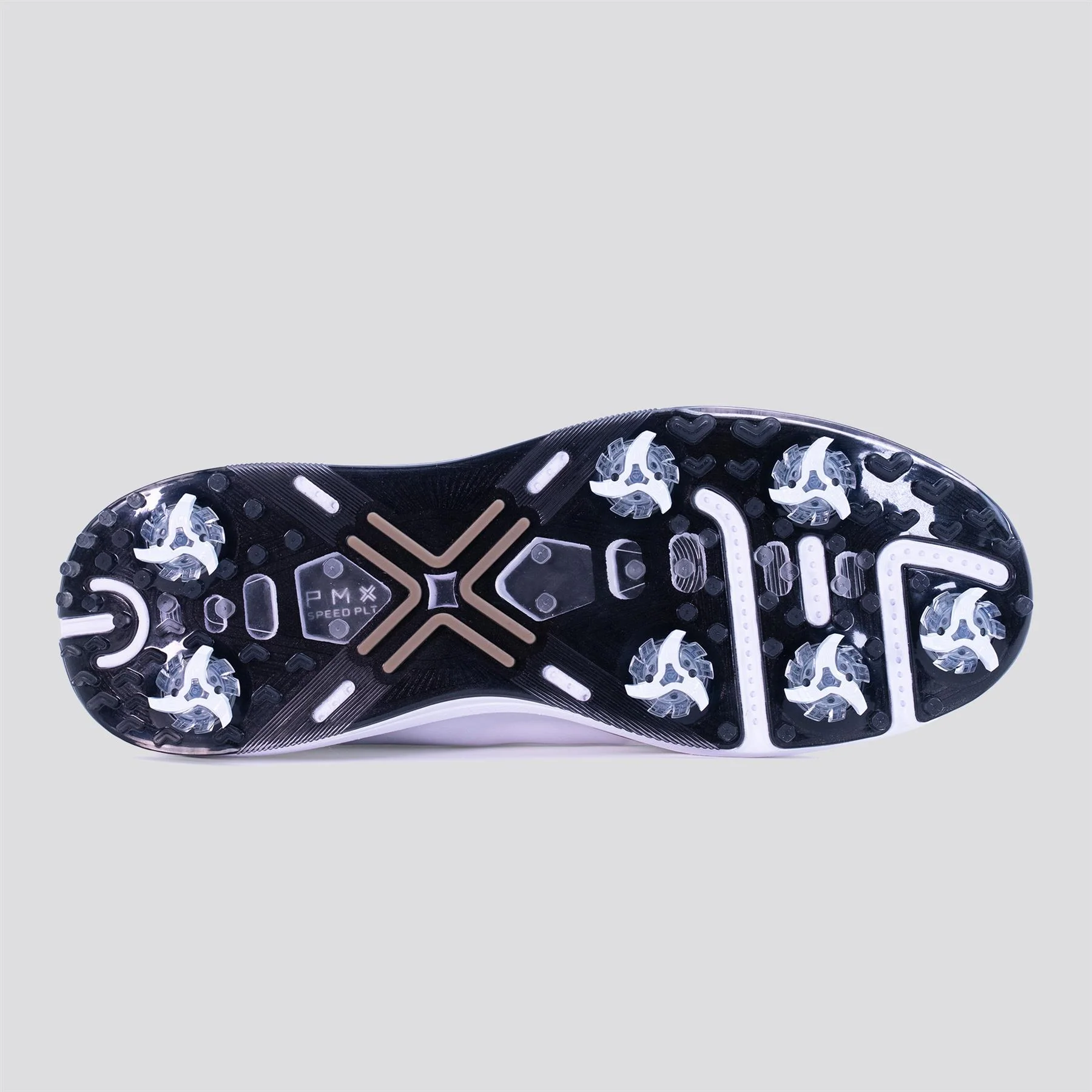 Reserve Classic Tour Spiked Golf Shoes White - Image 2