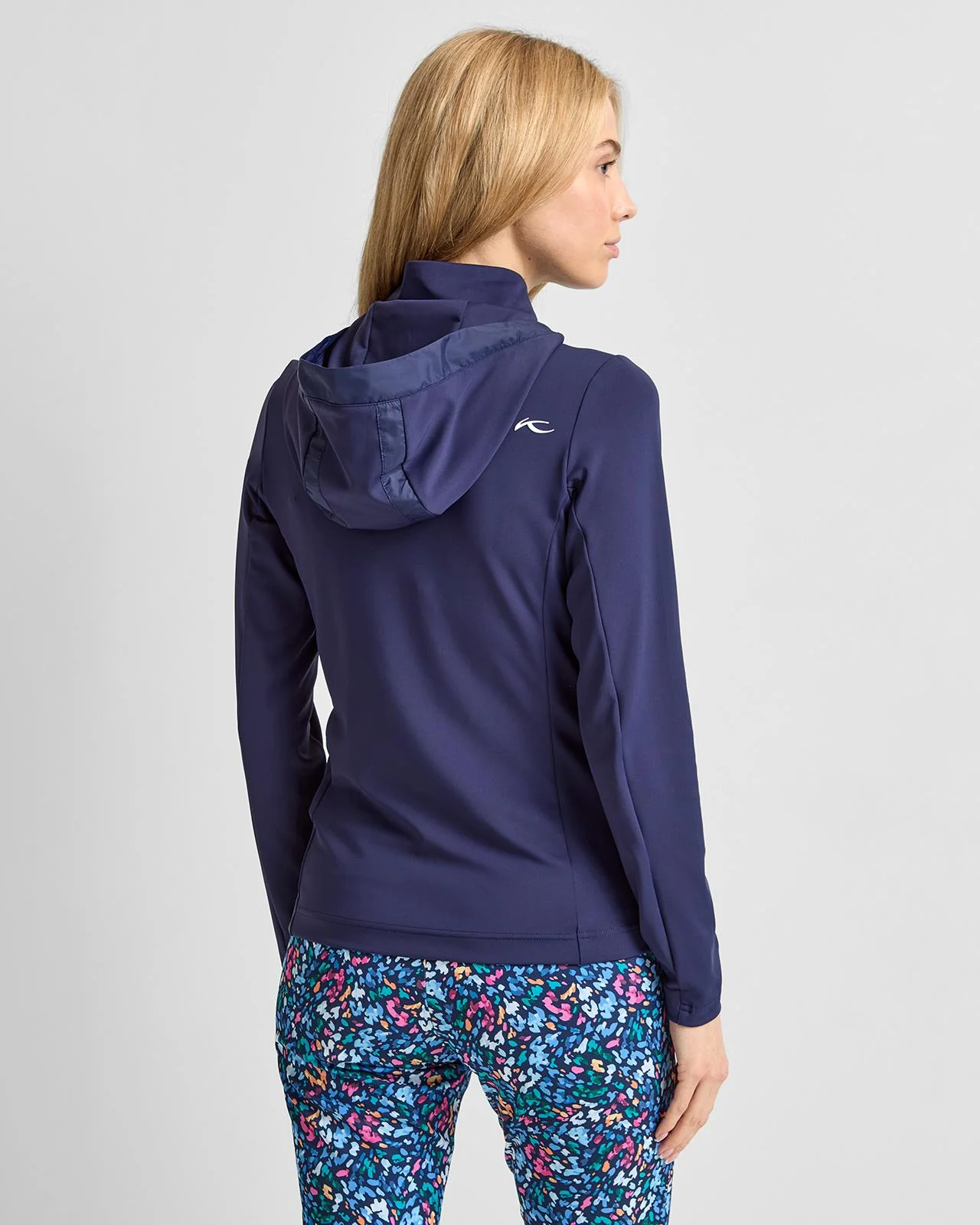 Retention Hooded Hybrid Jacket Atlanta Blue - Image 2