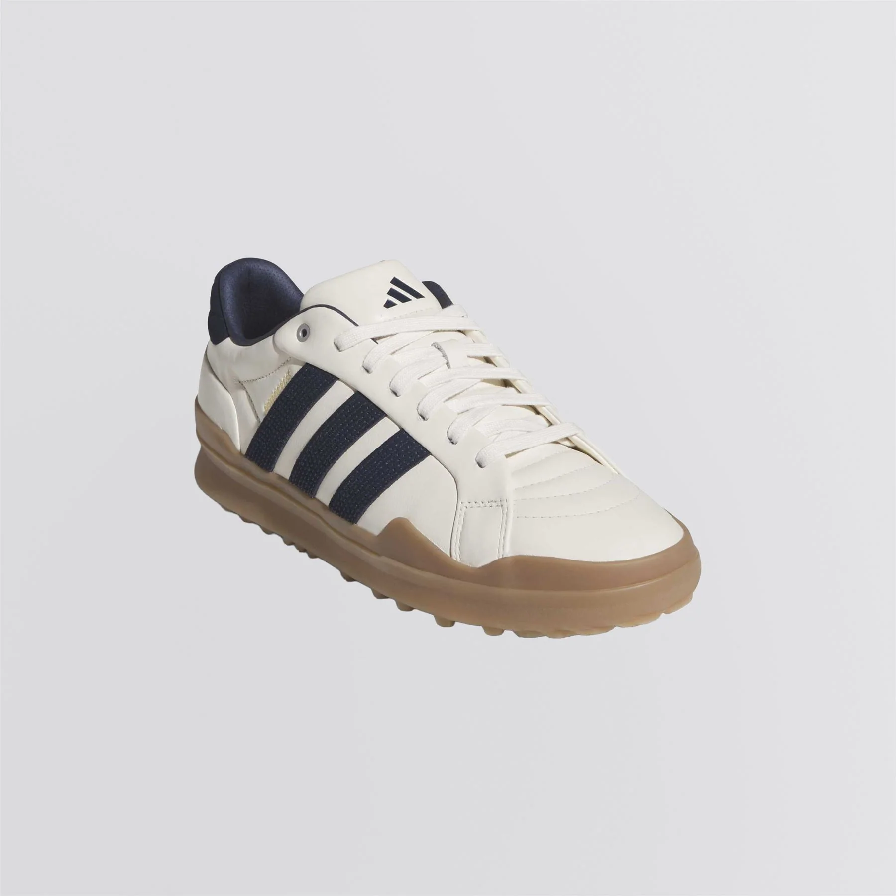 RETROCROSS Gripmore Spikeless Golf Shoes Chalk White/Collegiate Navy/Gum - Image 4