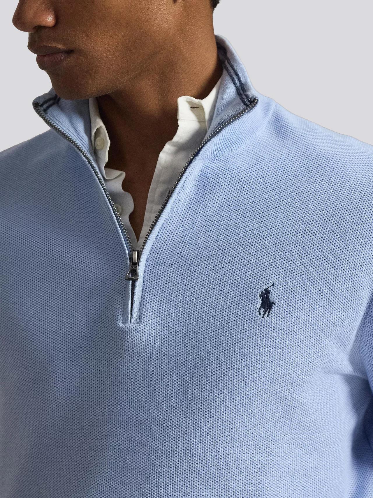 RLX Cotton Coolmax Sweater Pullover Office Blue - Image 2