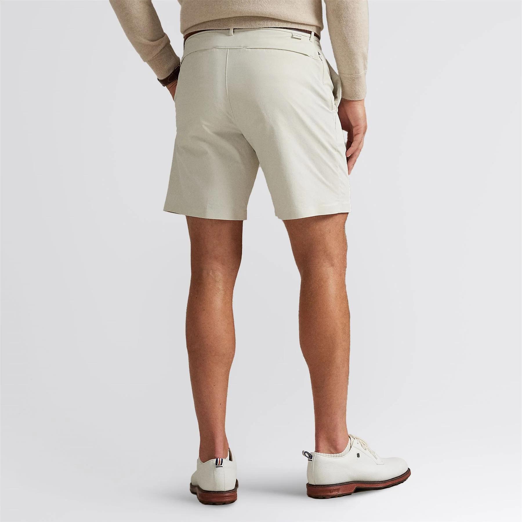 RLX Eight-Inch Tailored Fit Performance Shorts Stone Pebble - Image 2