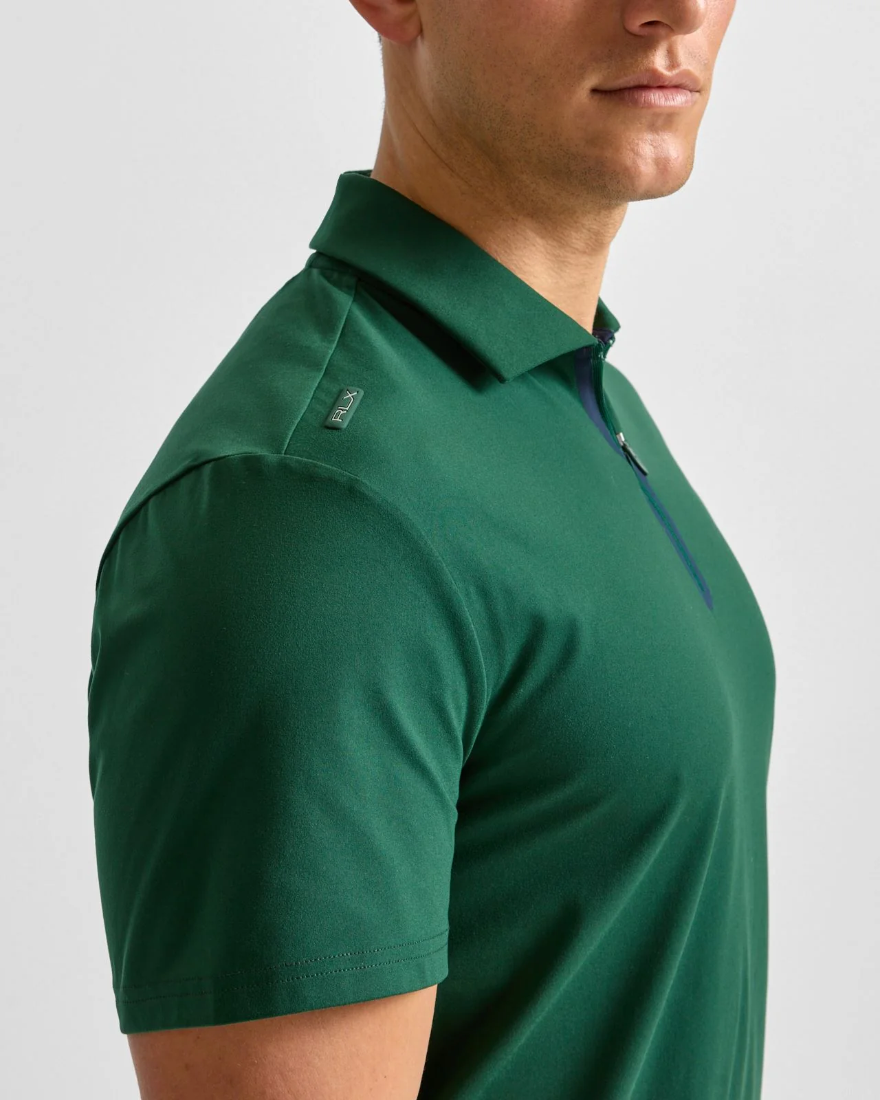 RLX Tailored Fit Kinetic Tech Jersey Moss Agate - Image 5