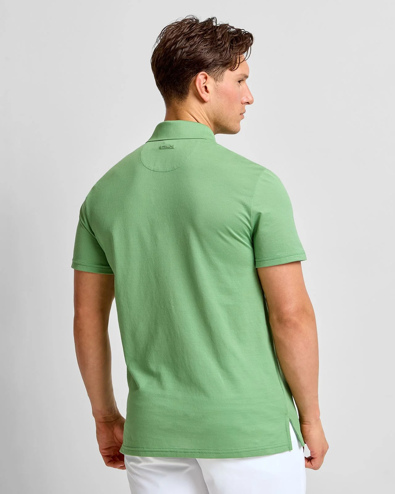 RLX Tailored Fit Tour Pique Polo Outback Green - Image 2