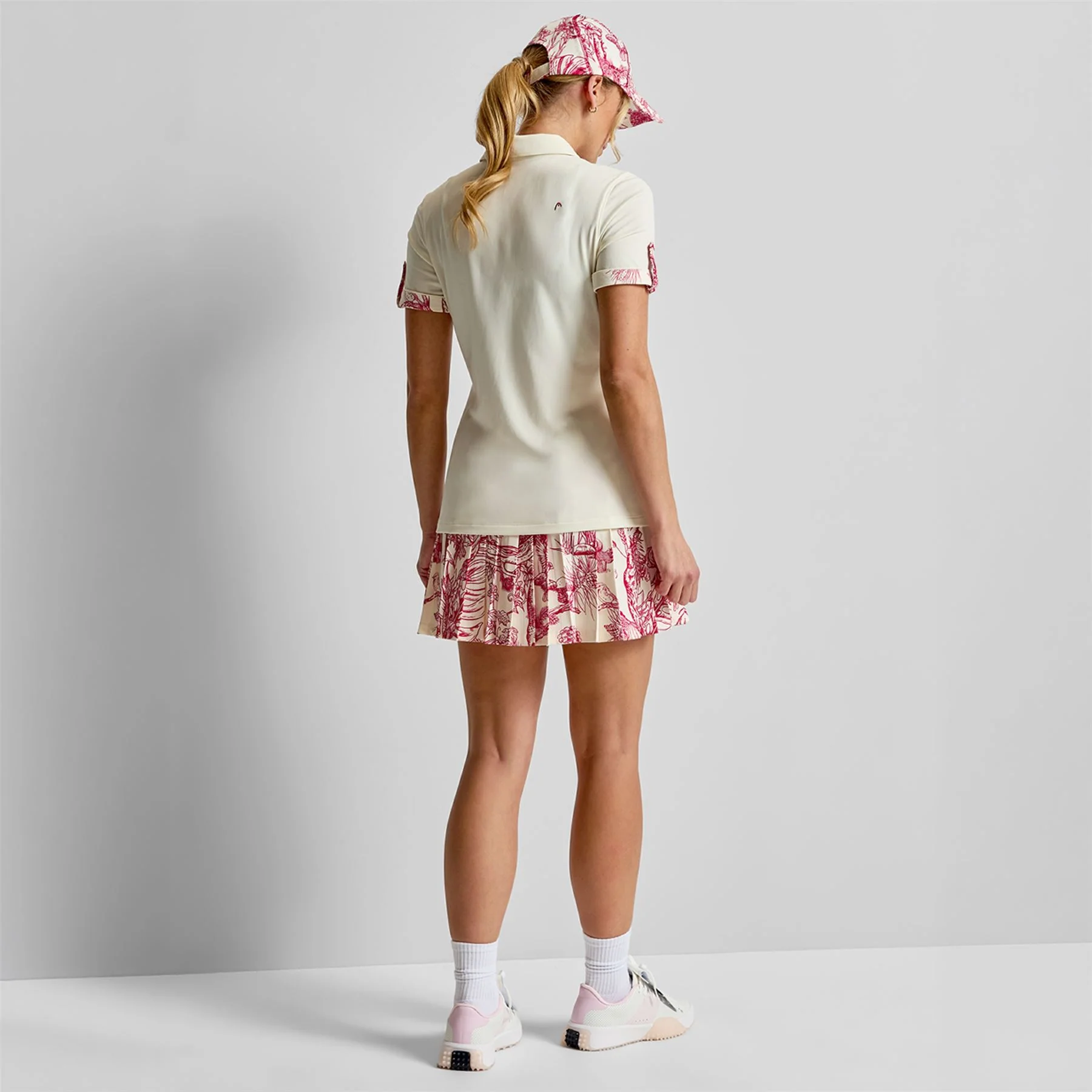 Roll Sleeve Polo Cream - Image 4