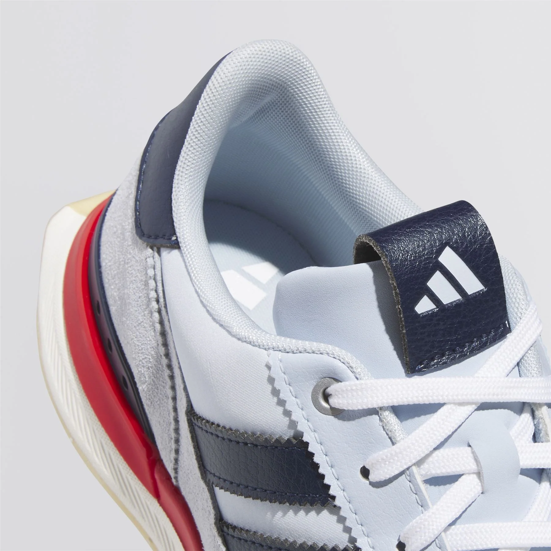 S2G '26 Spikeless Golf Shoes Crystal Sky/Collegiate Navy/Better Scarlet - Image 5