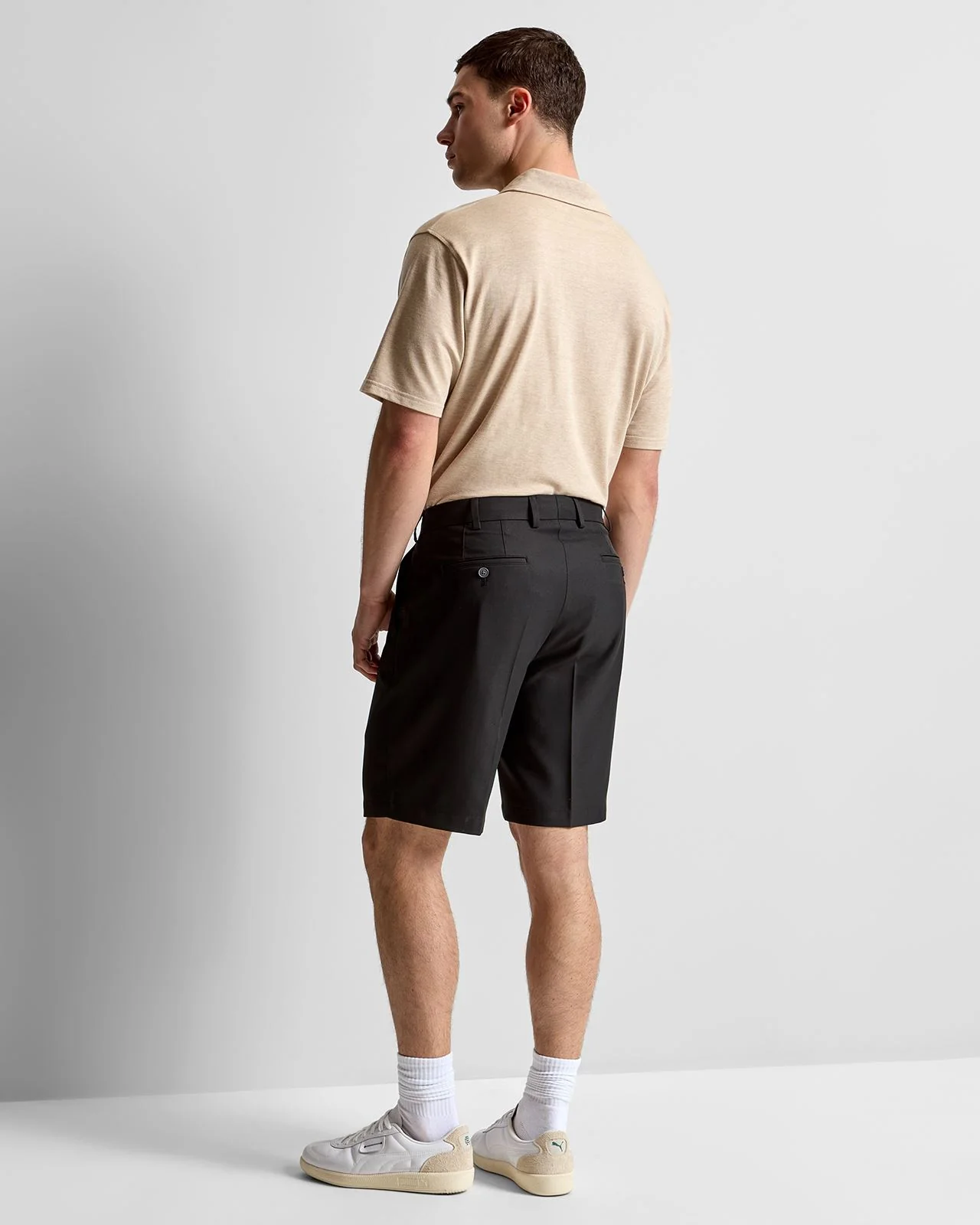 Salem Performance Classic Fit Shorts Black - Image 4